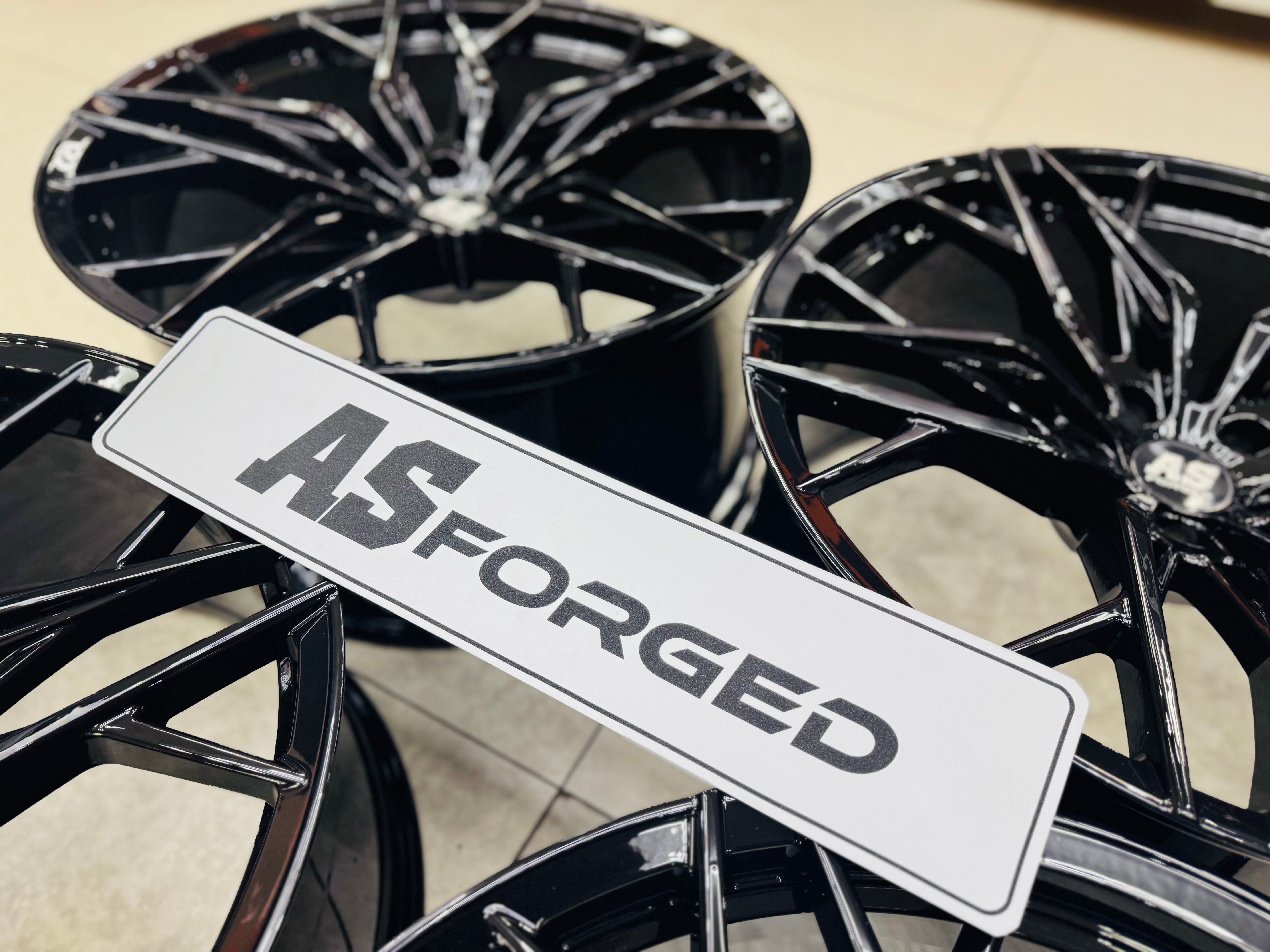 22”  AS-035 FORGED BMW  X5 RIMS 5/120 GLOSS BLACK - Autostyling Klerksdorp