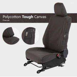 TOYOTA HILUX 2016+ GD6 ESCAPE GEAR HEAVY DUTY CANVAS SEAT COVERS  PRE OWNED