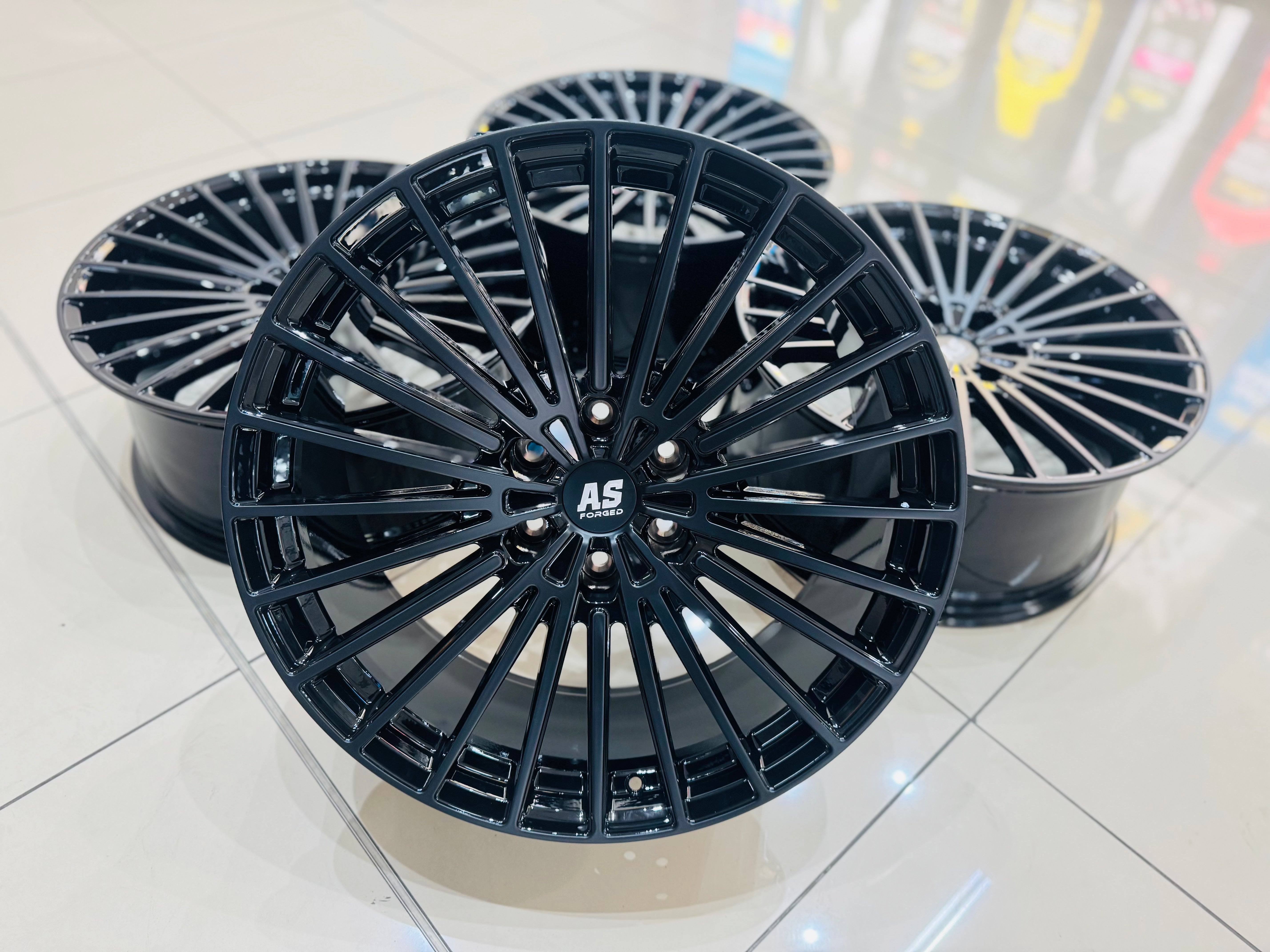 22 ” AS FULLY FORGED 008 RANGER RIMS 6/139 PCD DUAL BLACK