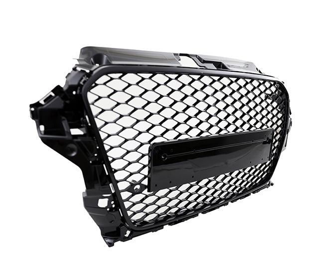 Audi A3 2013 - 2015  debadged RS grill  gloss black