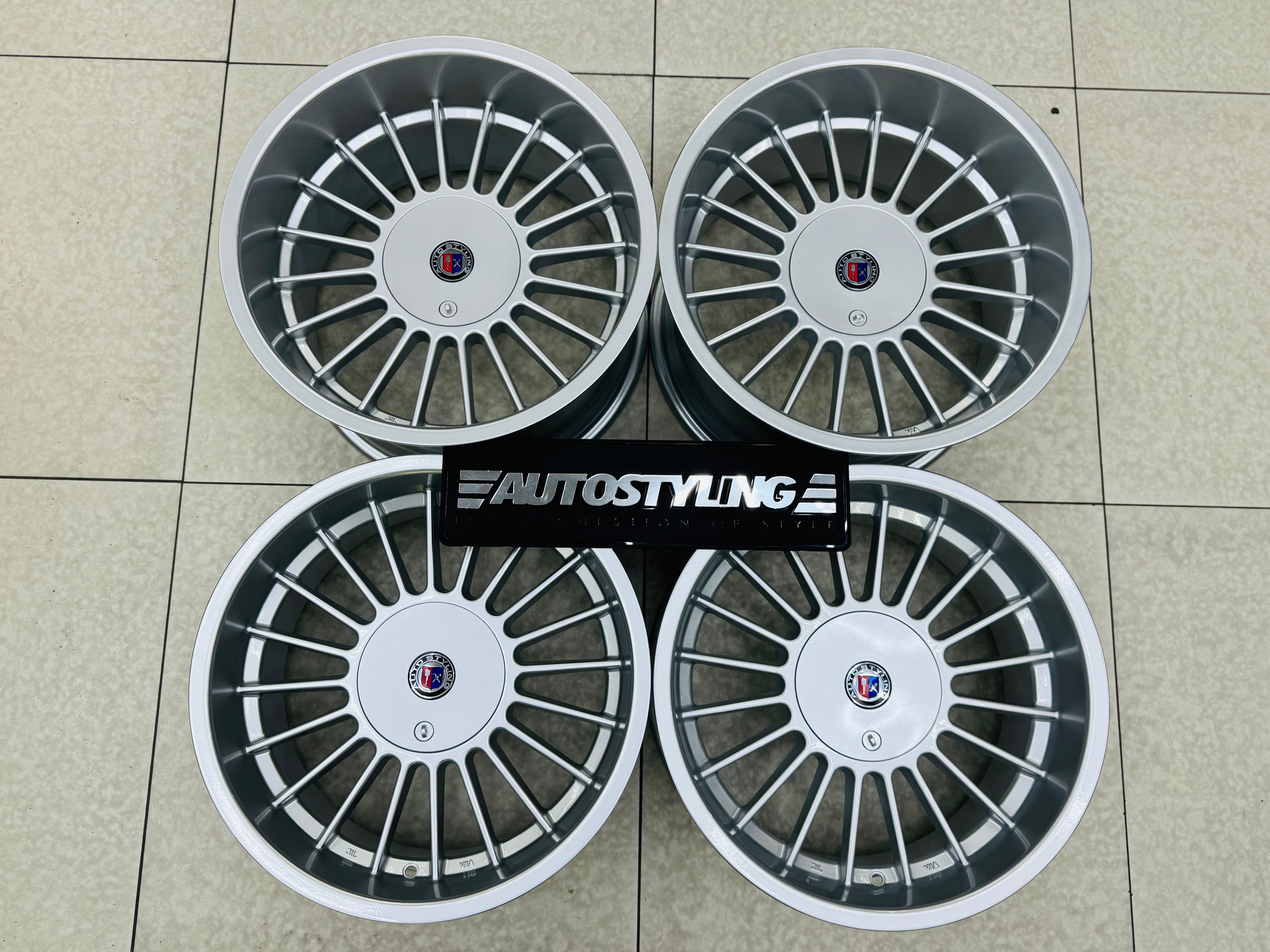 17” AS- ALPINA CLASSIC DEEP DISH RIMS