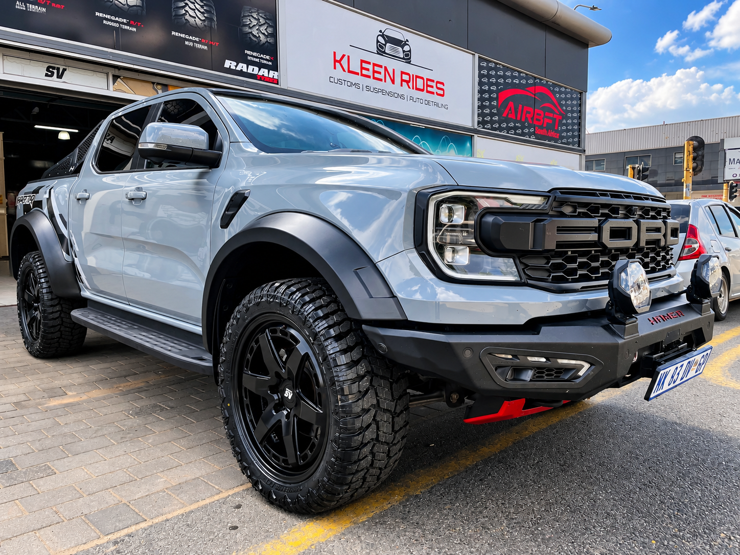A-GRADE PREMIUM RAPTOR WIDE BODY  KIT (50mm wider ) - OE COLOR (2022+ FORD RANGER RAPTOR) - Autostyling Klerksdorp