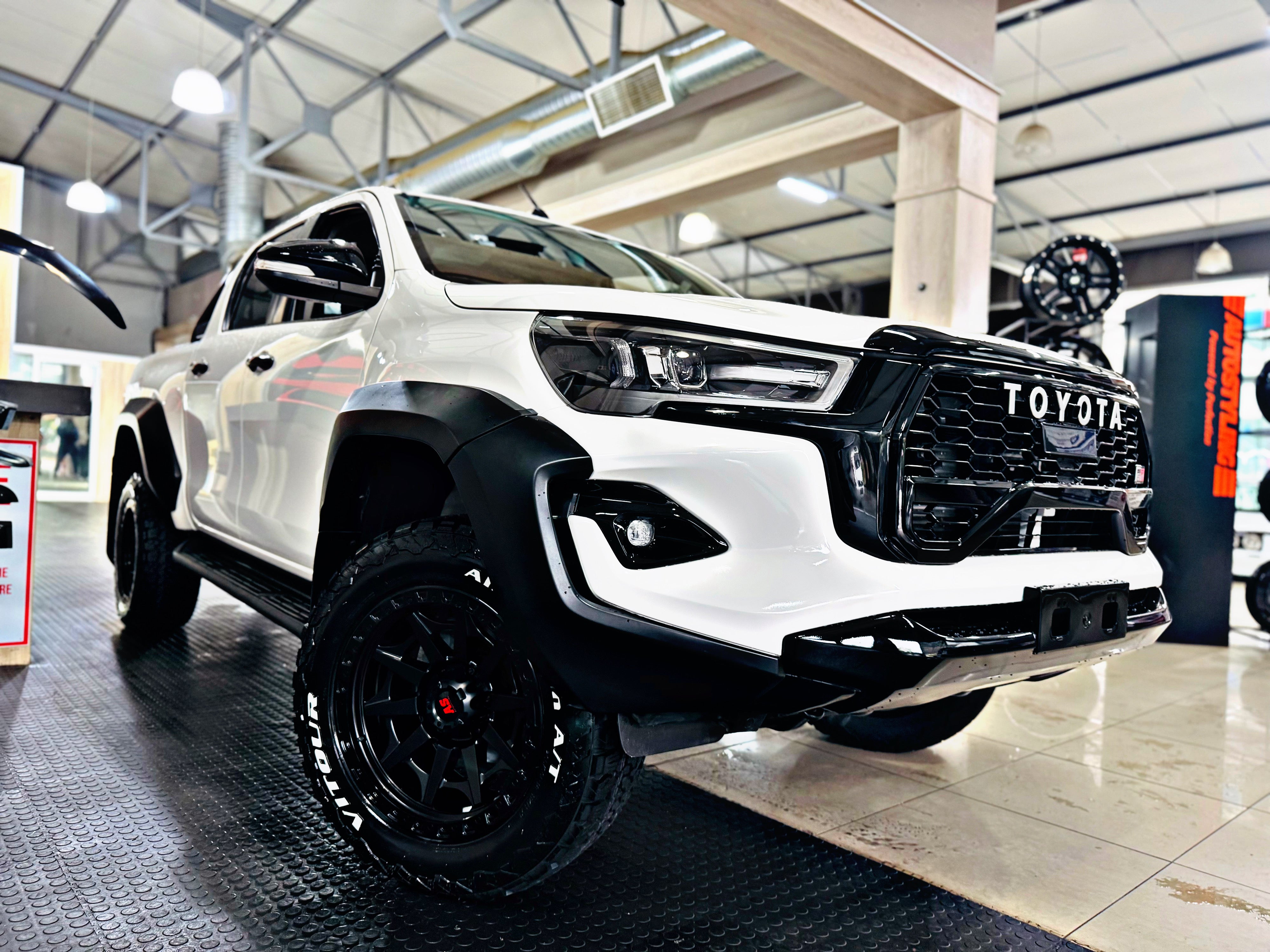 Toyota Hilux (2021-2025) GR Sport Style Conversion Body Kit excludes Headlights & Taillights