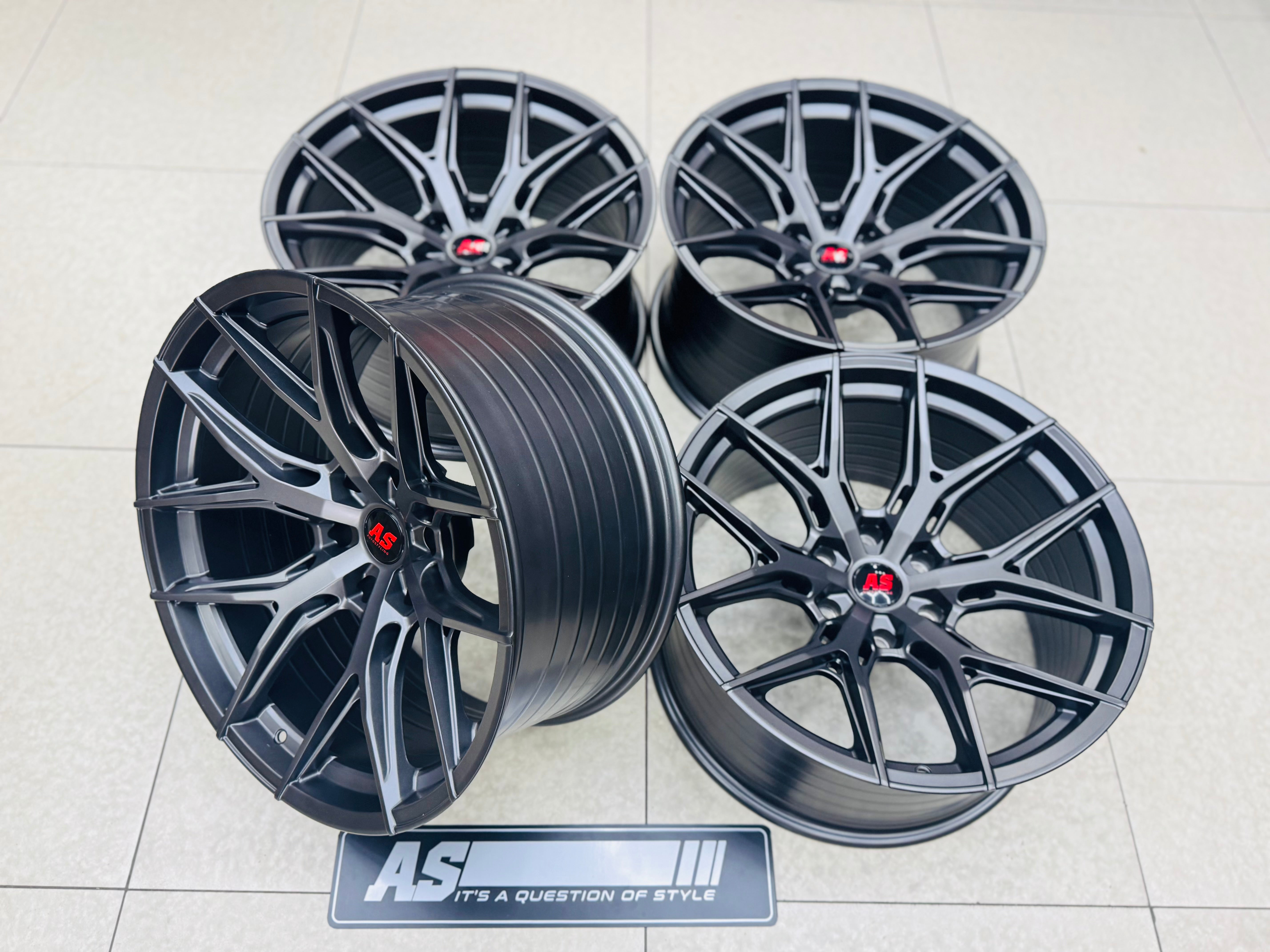 20” CONCAVO 05 SATIN GREY BAKKIE RIMS 6/139 PCD