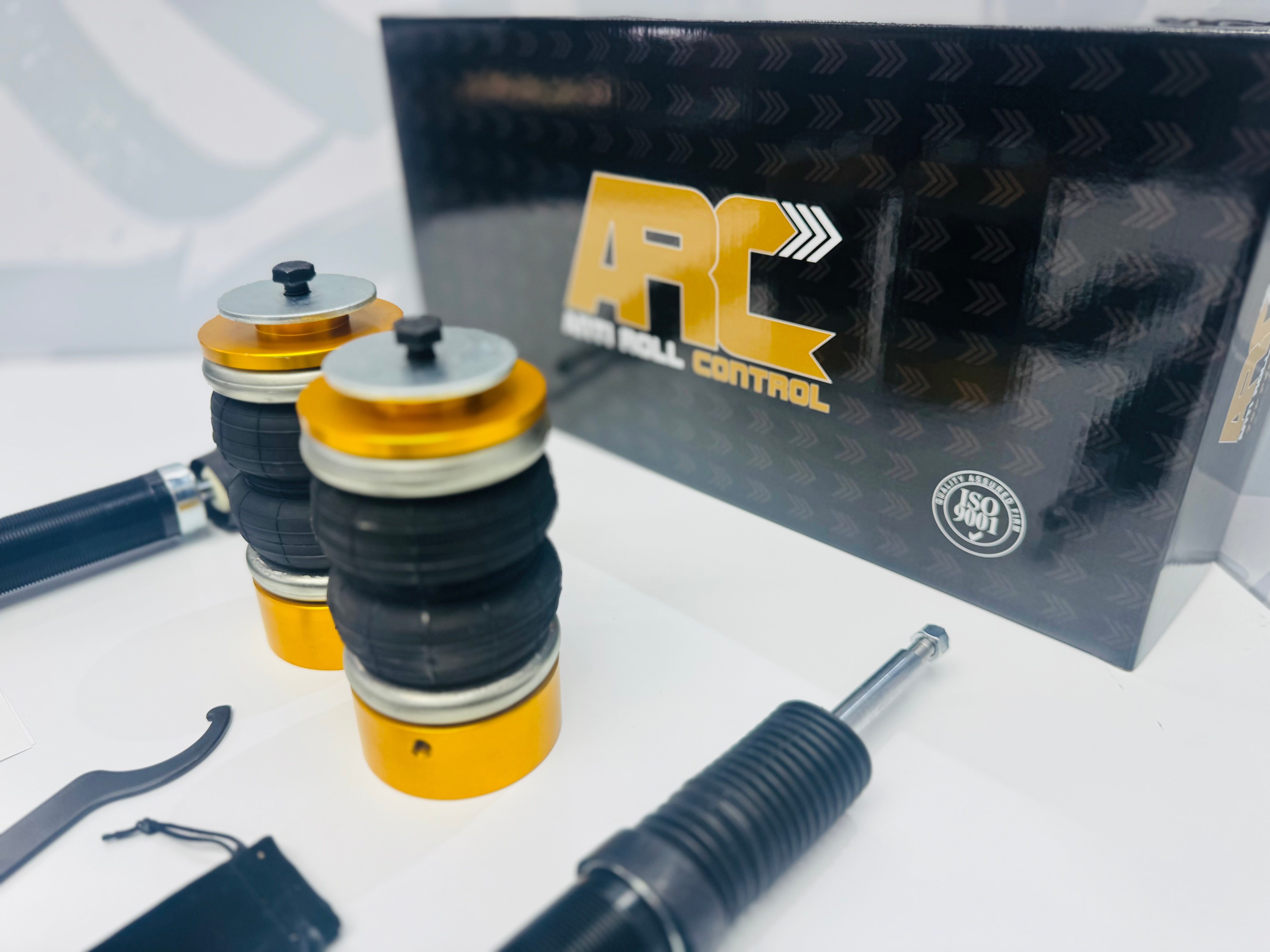 POLO 6r & 9n (bujwa)  ARC  AIR SUSPENSION STRUTS REARS HEIGHT ADJUSTABLE