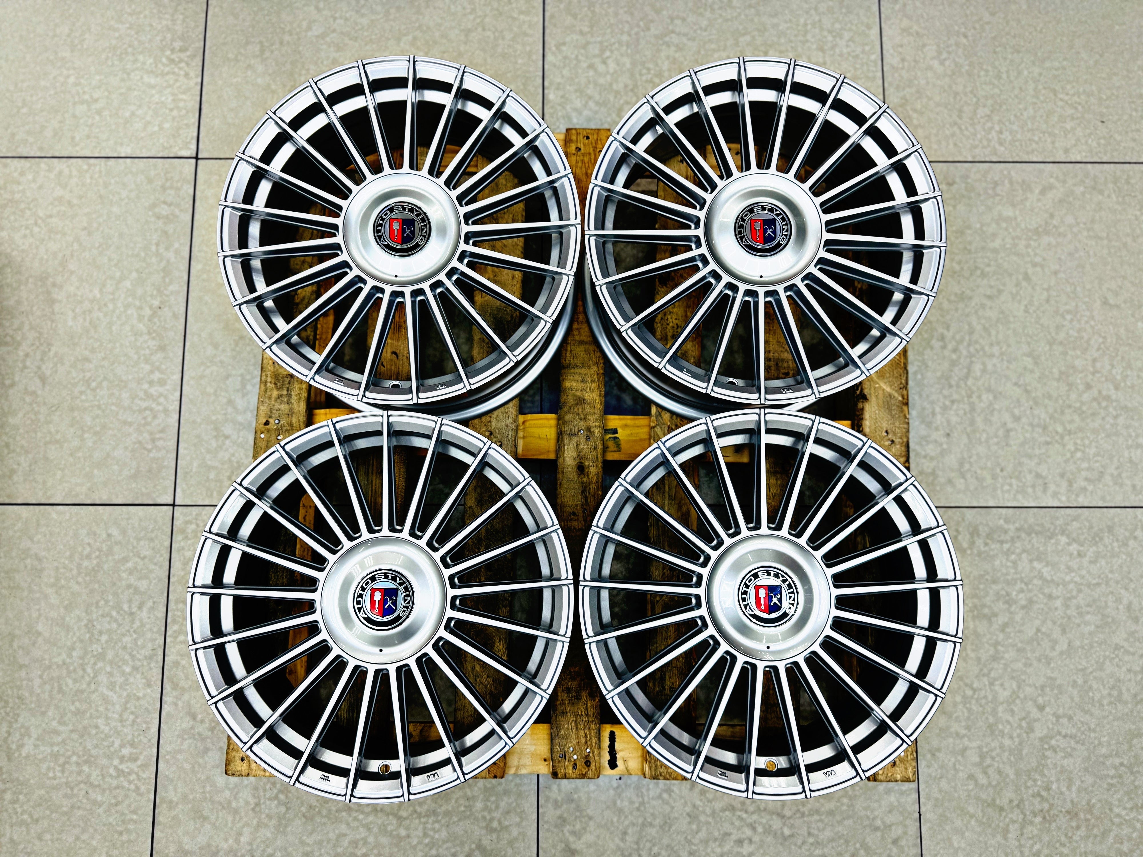 18” LE MANS 5/120 for vw T5 T6 KOMBI WHEELS SILVER