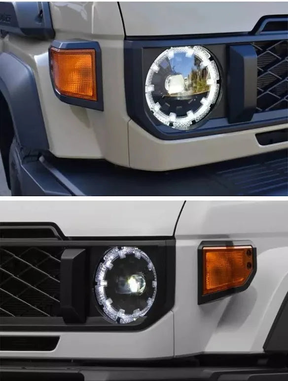 Toyota Land Cruiser 79 Series 2024 LED Aussie style Replacement Headlights