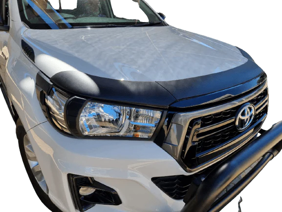 Bonnet guard HILUX 2016+  stick on Matt black - Autostyling Klerksdorp