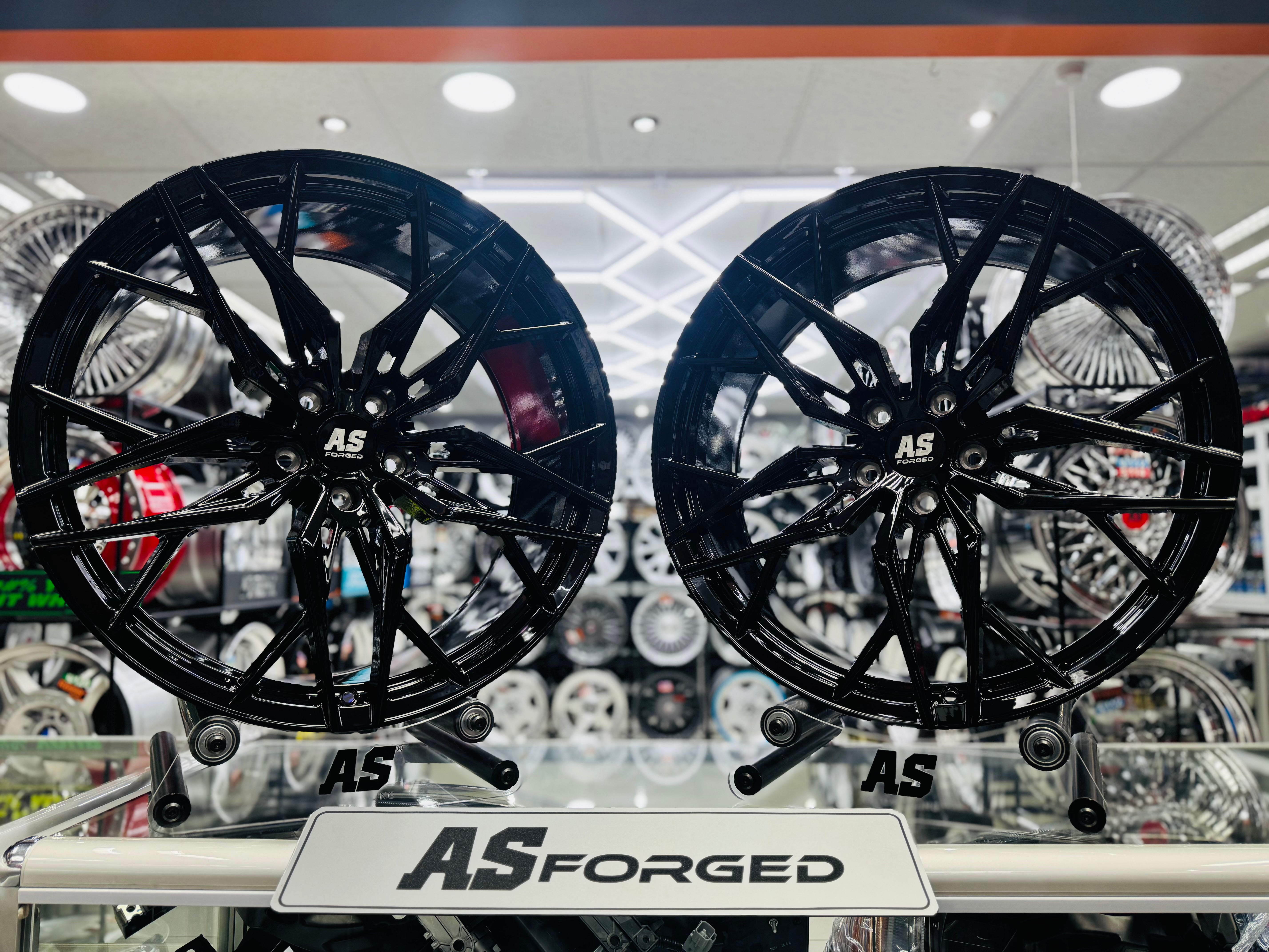22”  AS-035 FORGED BMW  X5 RIMS 5/120 GLOSS BLACK - Autostyling Klerksdorp