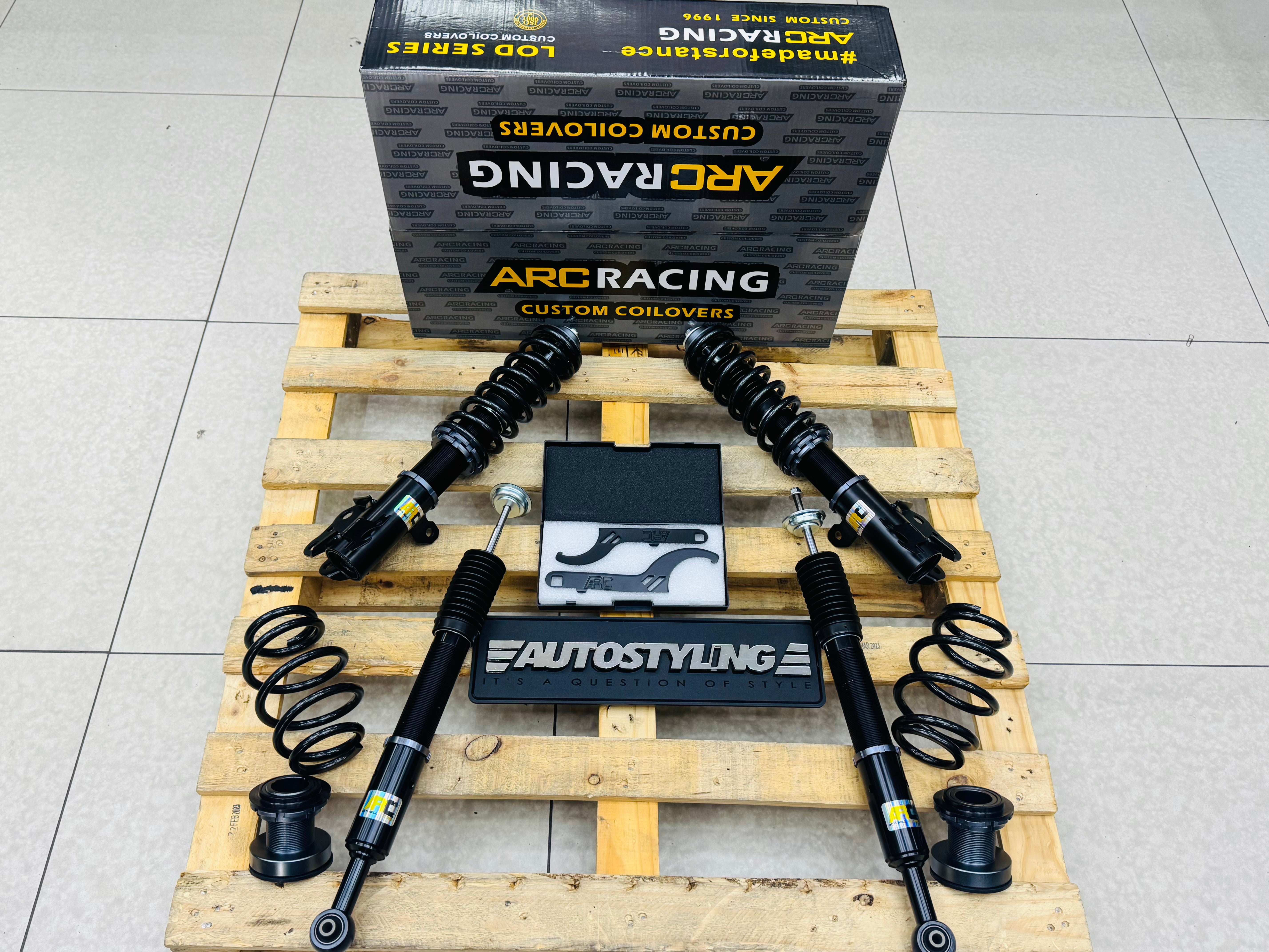 ARC TOYOTA YARIS GEN 2 LOD COILOVERS