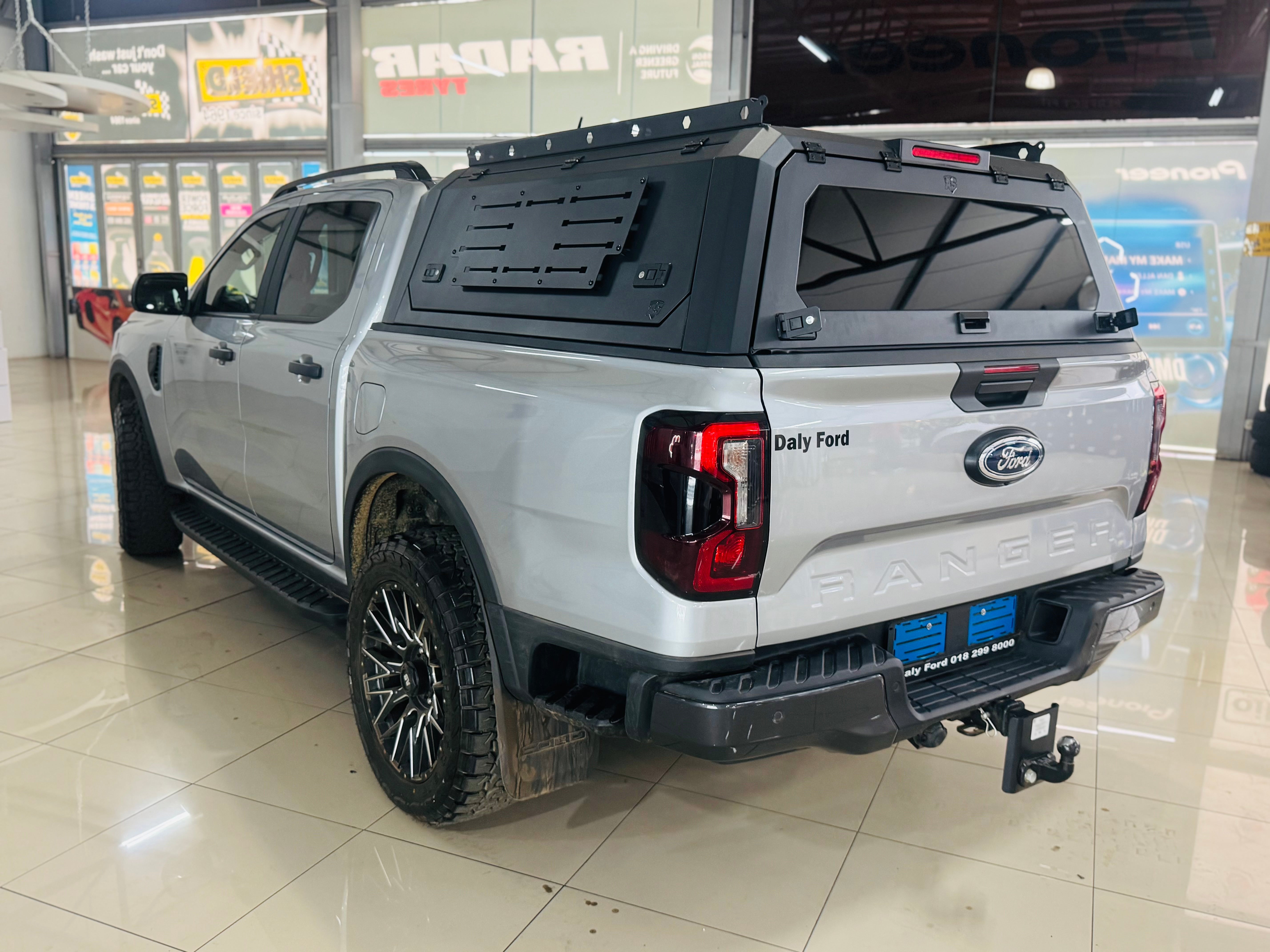FORD RANGER T9 2023+ BLACK STEEL RAMBO CANOPY