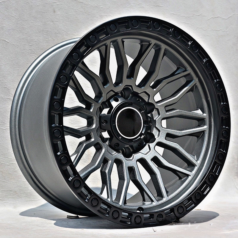 17” AS-F87H975D GM 4x4 rims  6/139 PCD GUNMETAL