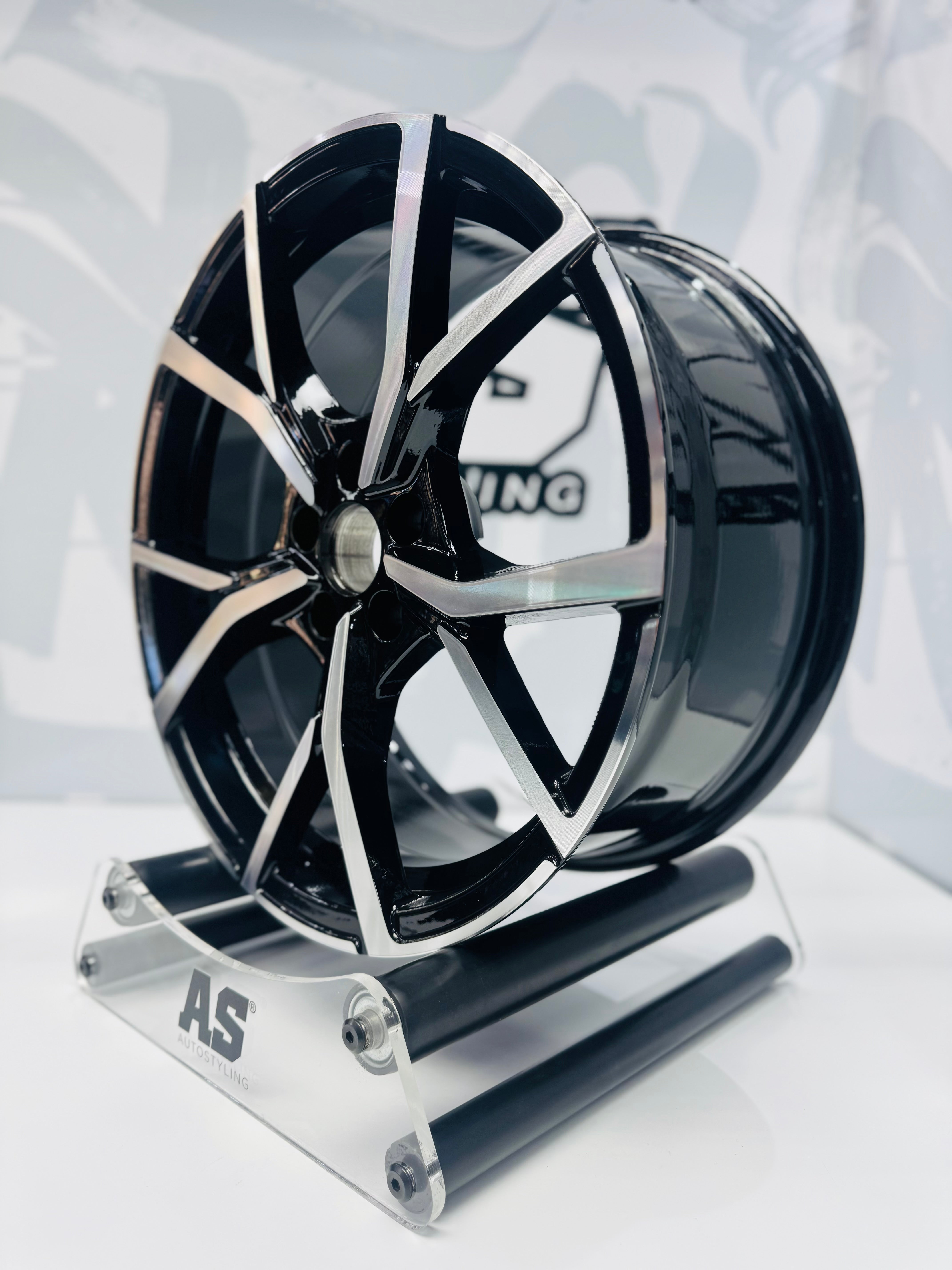17” AS- G8R 20 POLO 5/100 BLACK MACHINE FACE