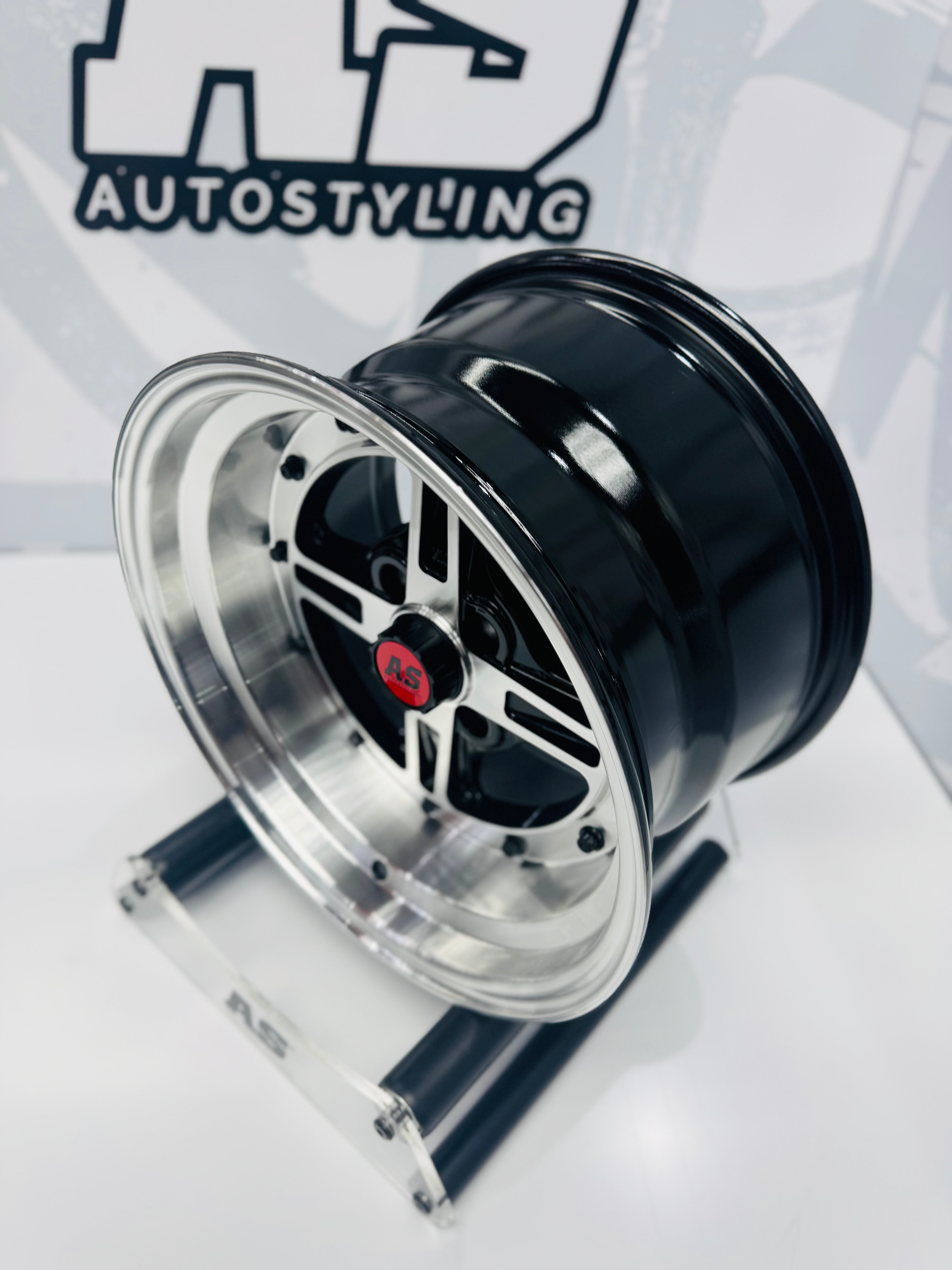 15” AS-E40 4/100 BLACK MACHINE FACE