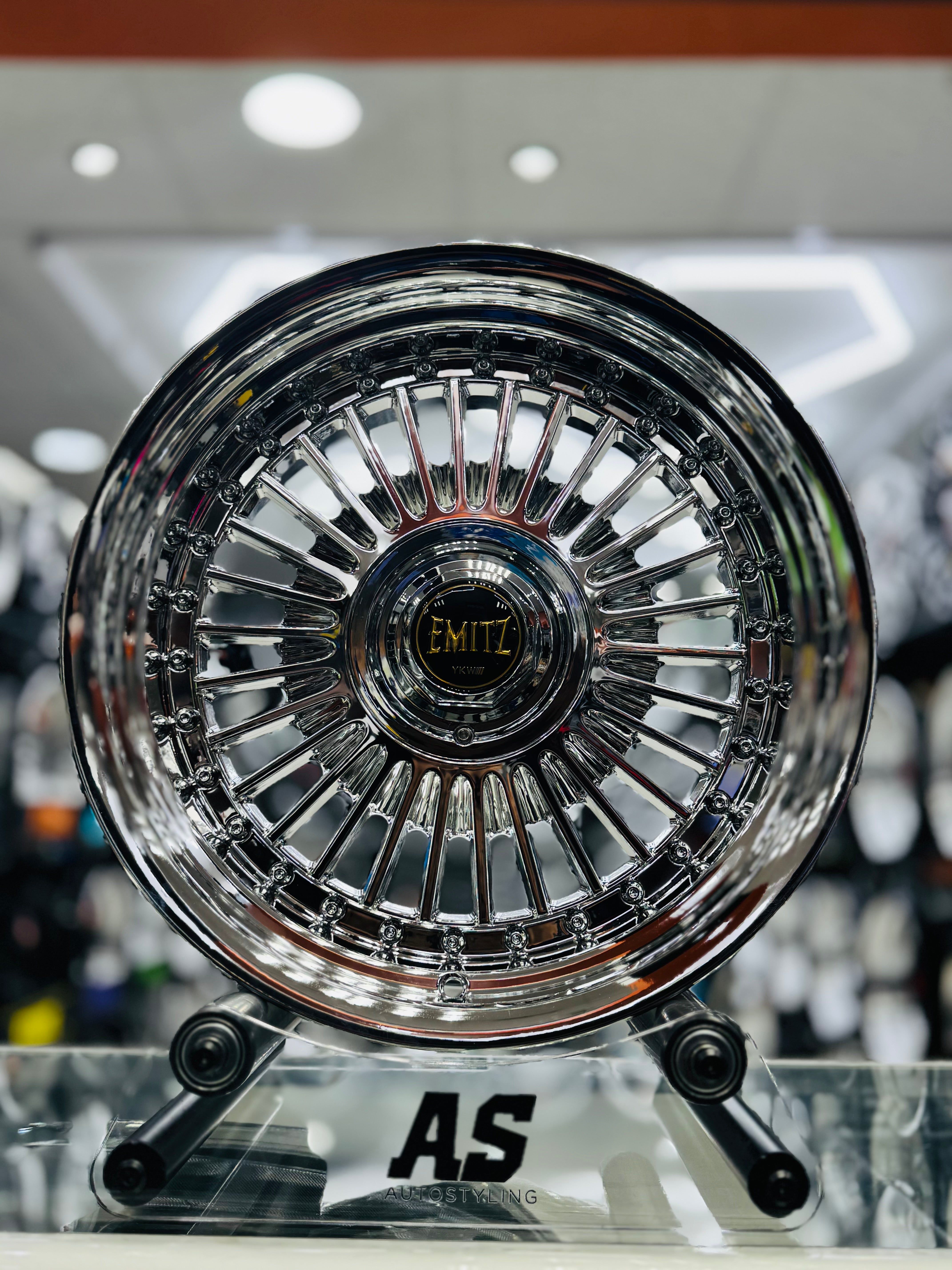 17” AS-EMITZ CHROME 4x100 4x114 5x100 5x112 5x114 5x120 - Autostyling Klerksdorp