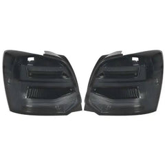 VLAND VW POLO 6 LED TAIL LIGHT Full BLACK SMOKED EDITION