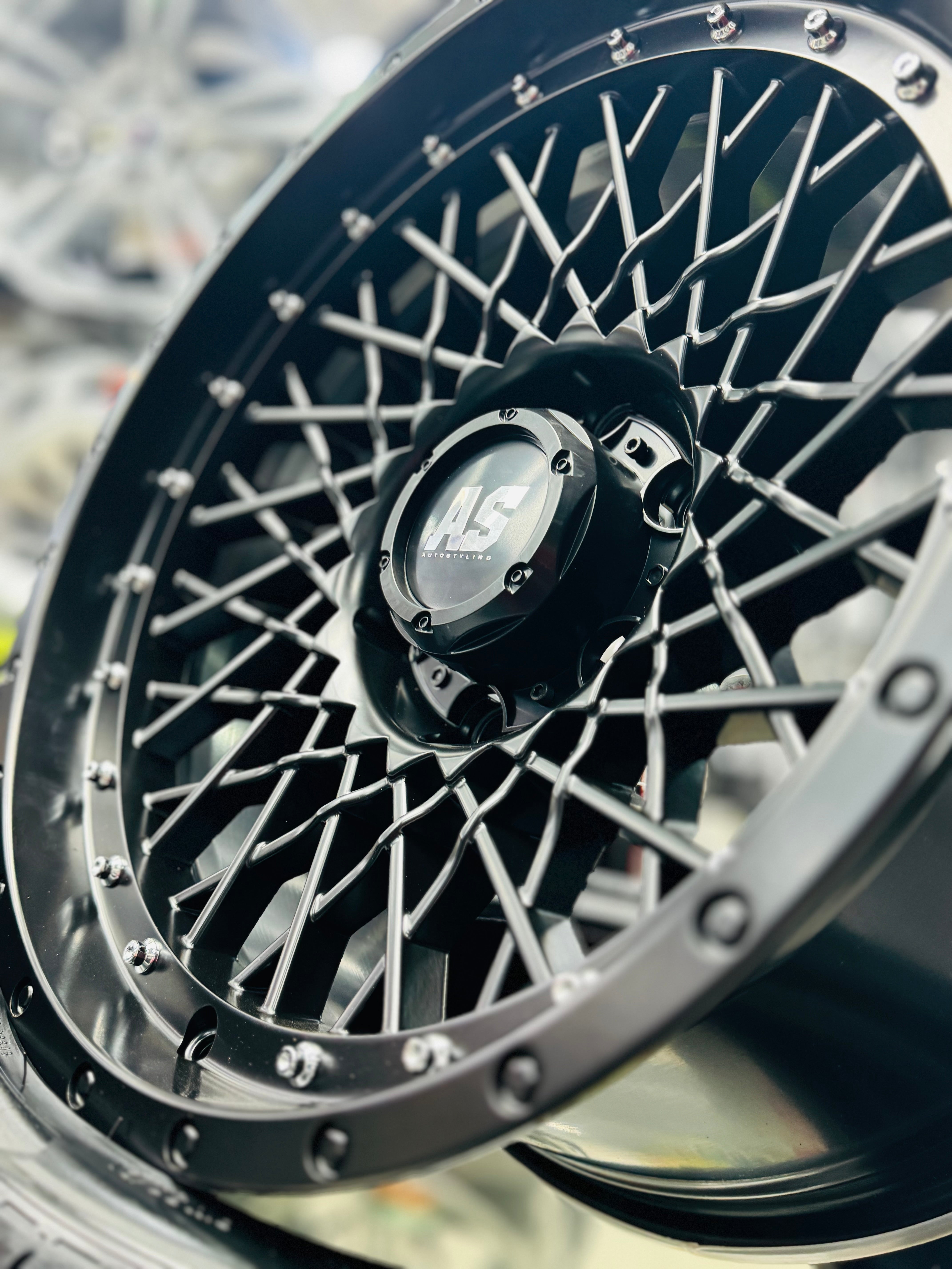 17” AS- X085 4x4 rims  6/139 9J  et0