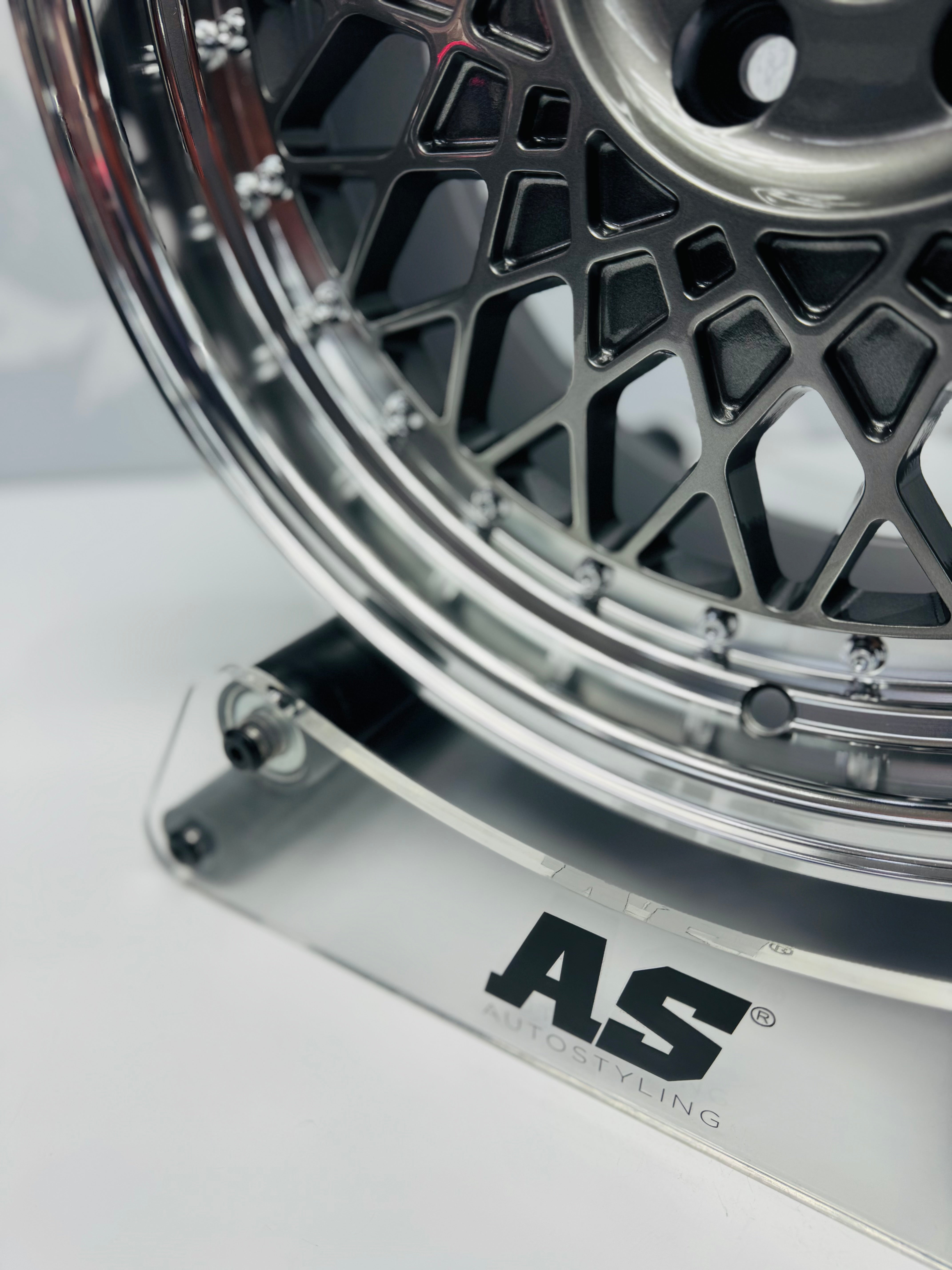 17” AS-501  5/100 gunmetal wheels