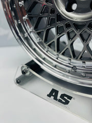 17” AS-501  5/100 gunmetal wheels