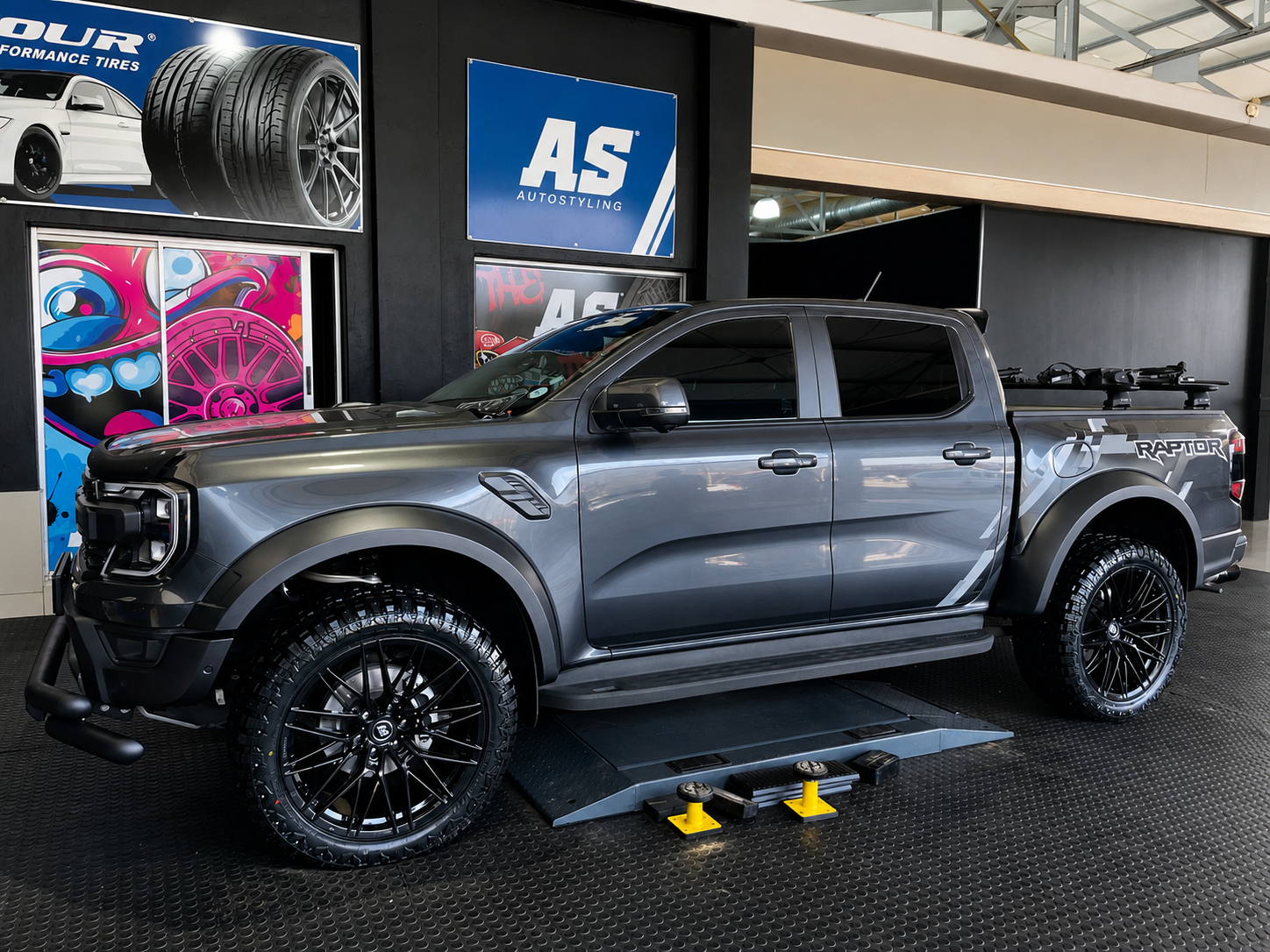 WIDE BODY  FENDER FLARE KIT (50mm wider ) - OE COLOR (2022+ FORD RANGER RAPTOR) - Autostyling Klerksdorp