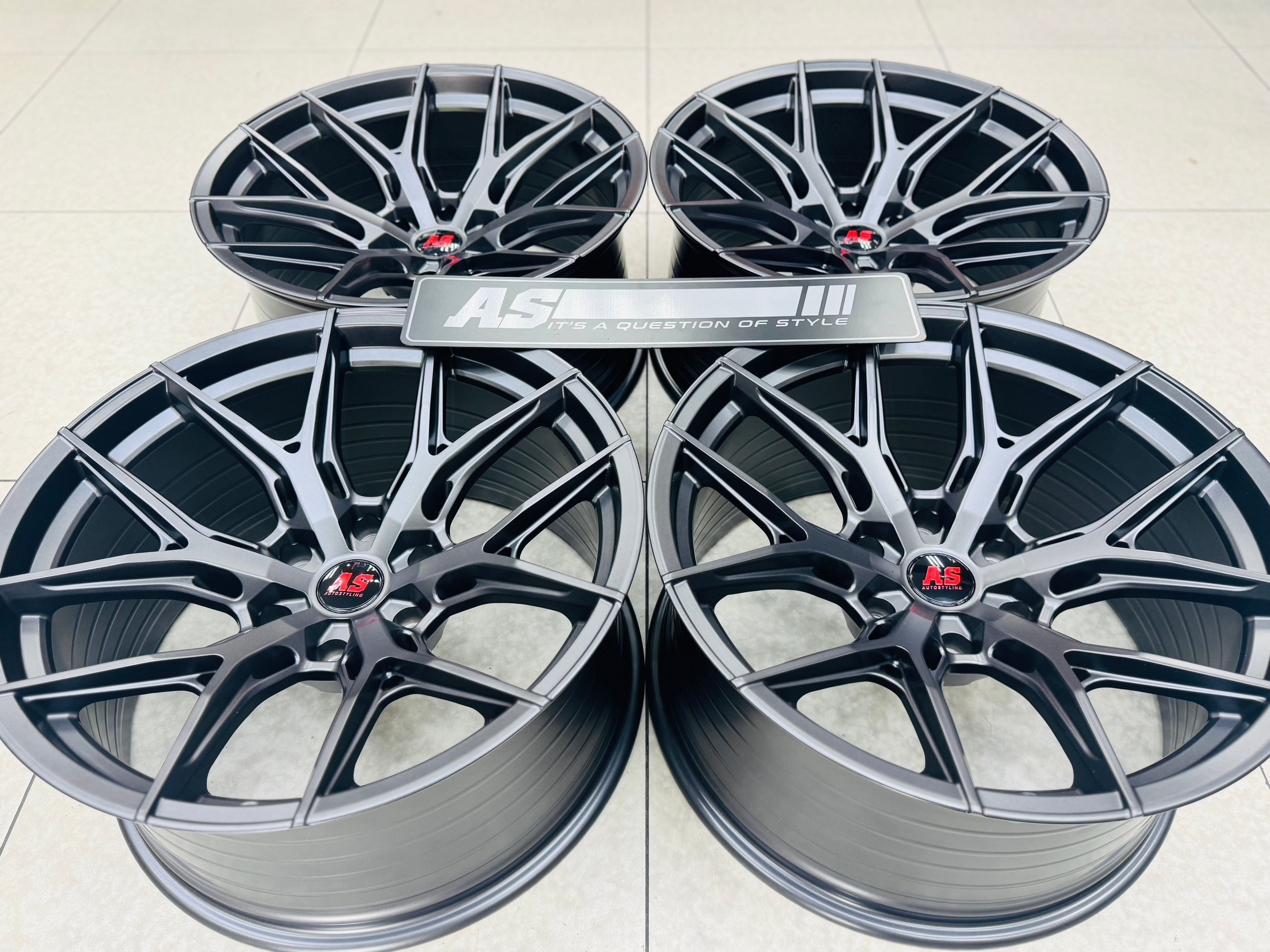 20” CONCAVO 05 SATIN GREY BAKKIE RIMS 6/139 PCD