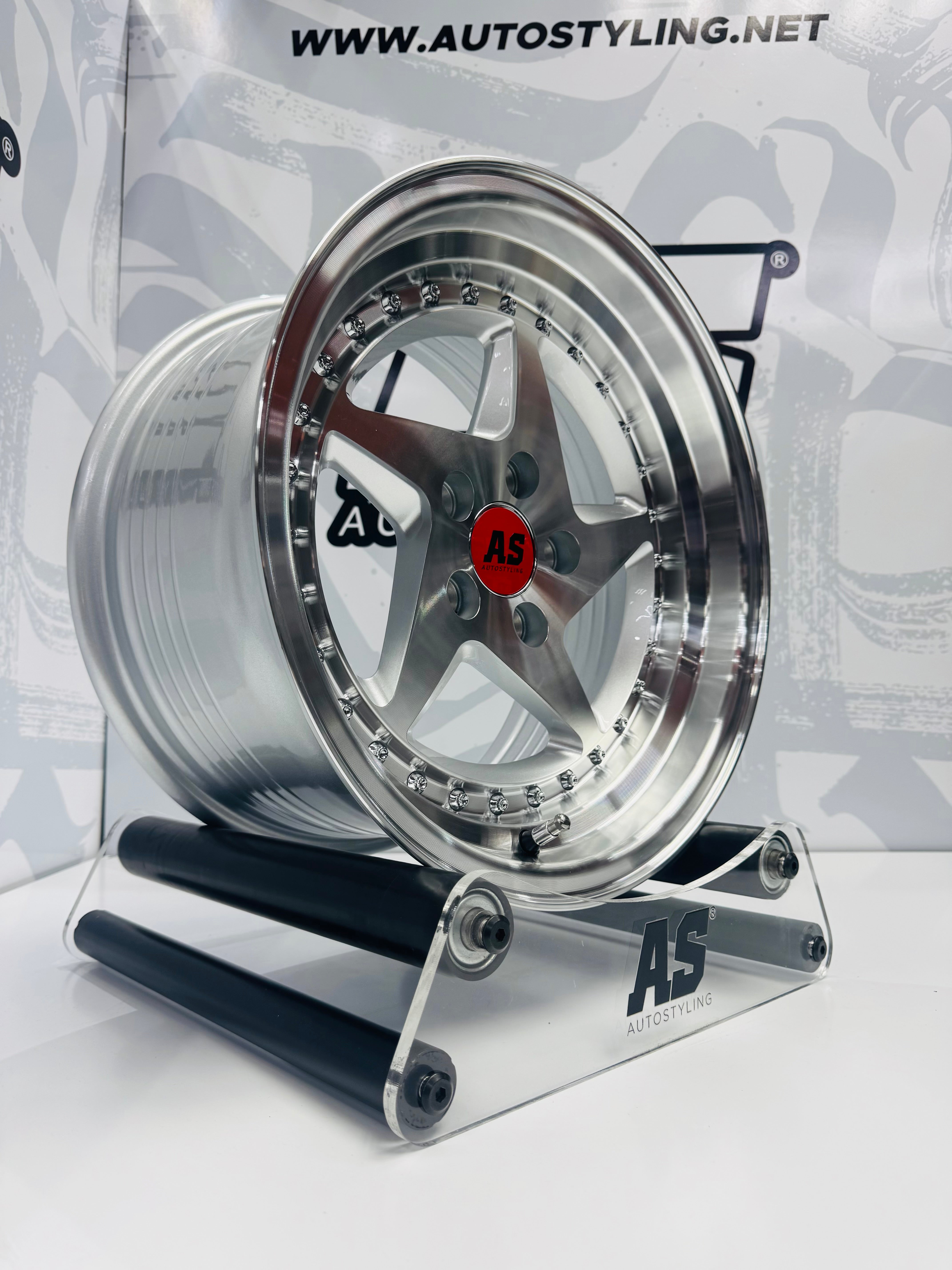 15” AS-RARI M7907 5x100 SILVER