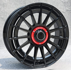 17” AS- SUPER RACING  5x100 & 5x114 black  arriving end November 2025 pre order & save