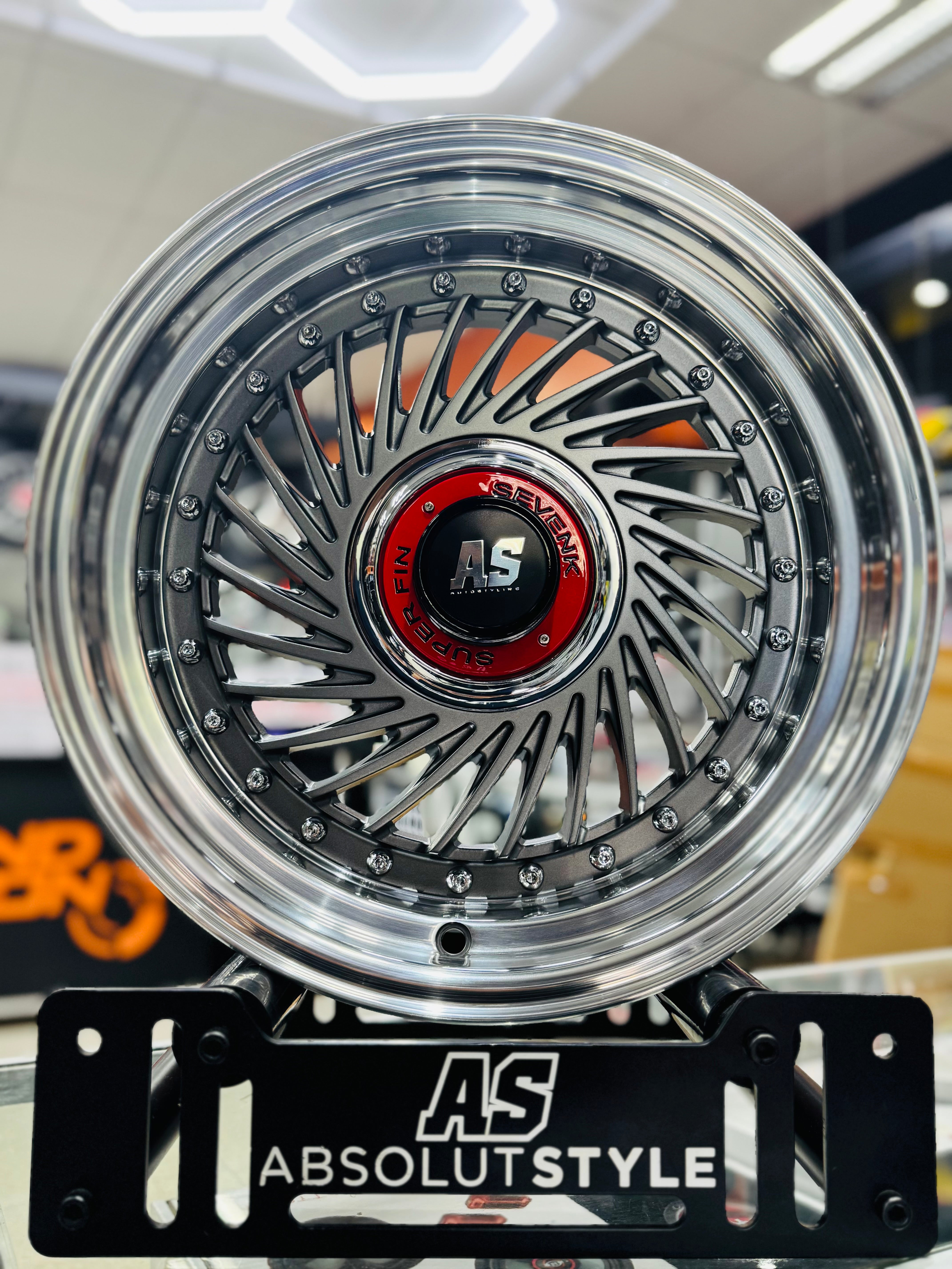 15” AS-SUPERFIN 4/100 & 4/114 MATT GREY   WHEELS - Autostyling Klerksdorp