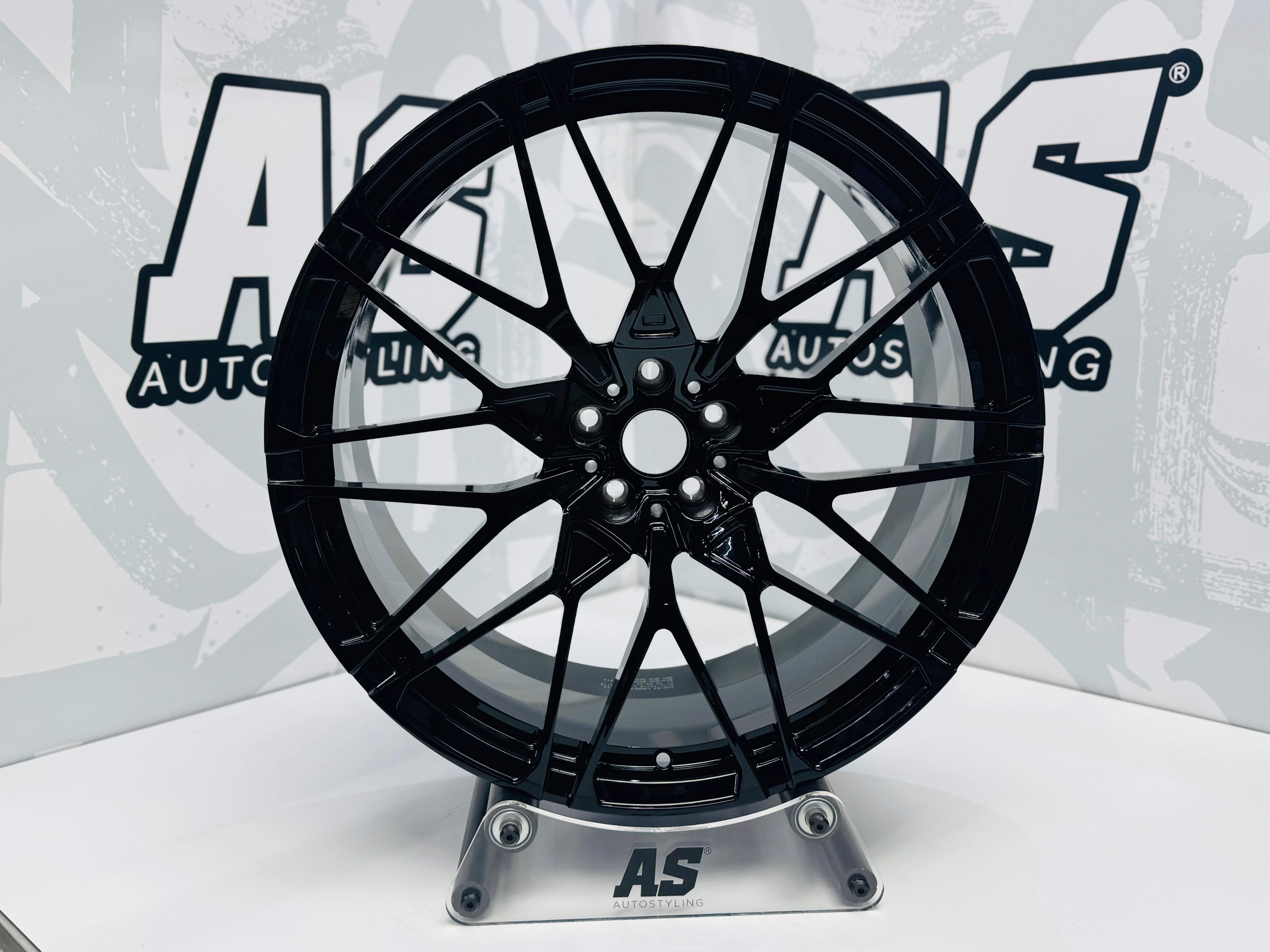 22”  AS-FW8495  BMW X5m G05 5/112 FULLY FORGED GLOSS BLACK - Autostyling Klerksdorp