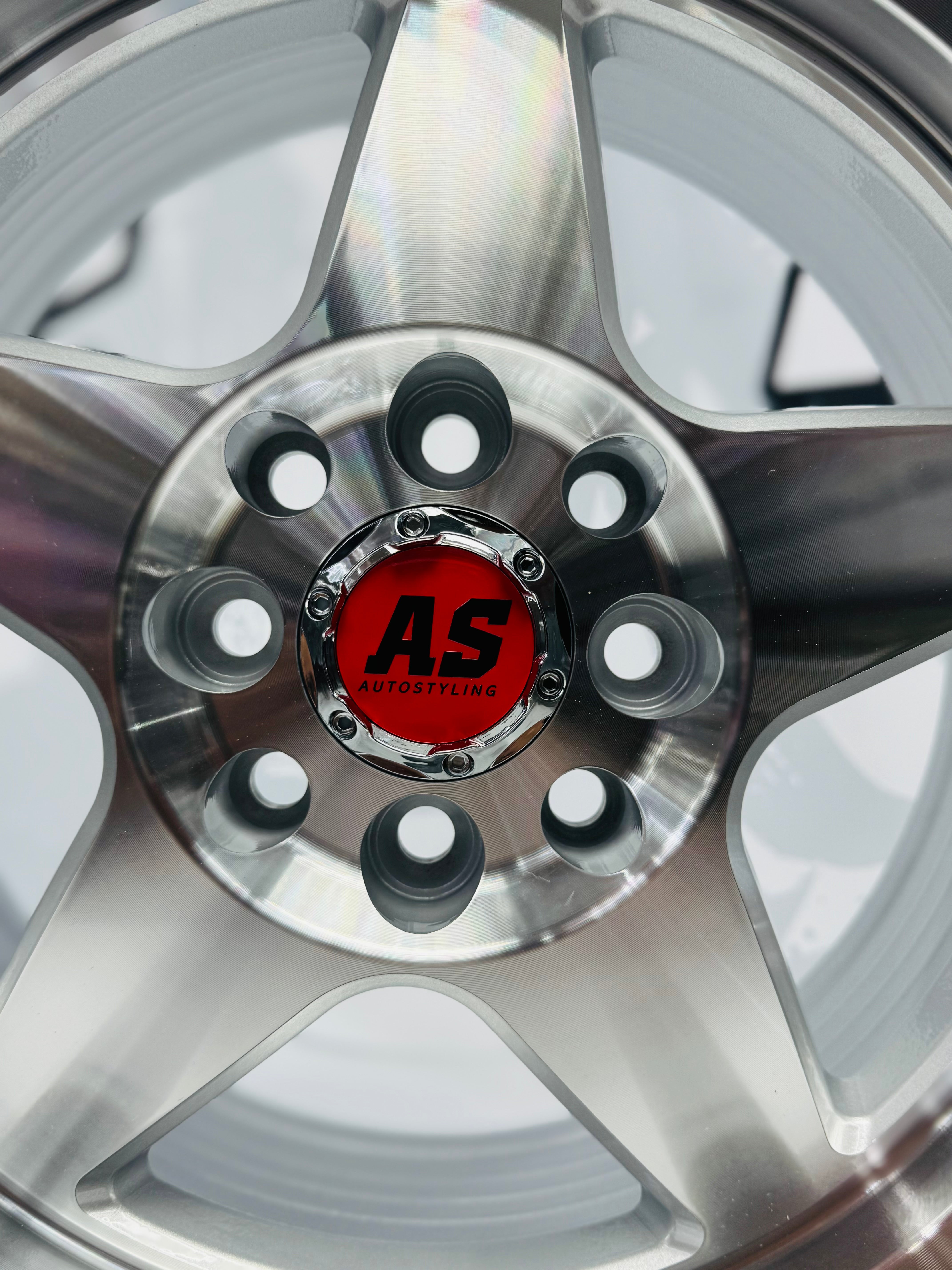 15” AS- 7702 4/100 4/108 silver wheels
