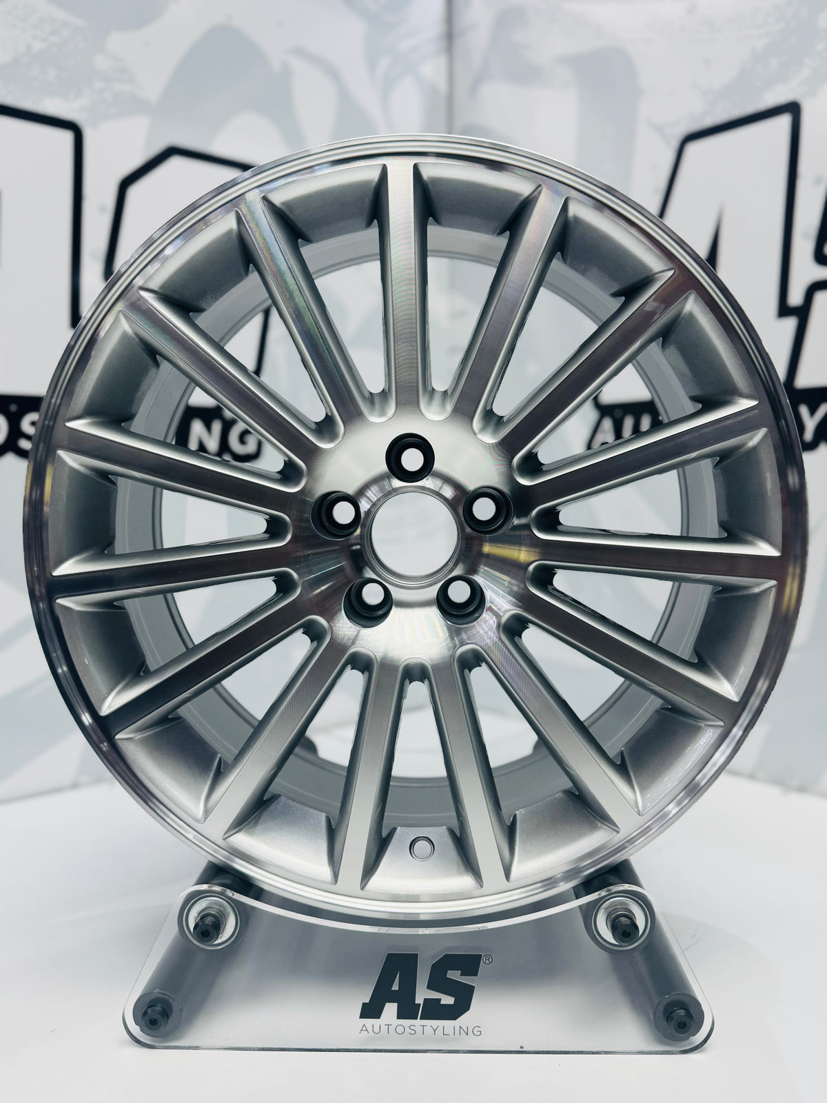17” AS- R32 5/100 SILVER MACHINE FACE - Autostyling Klerksdorp