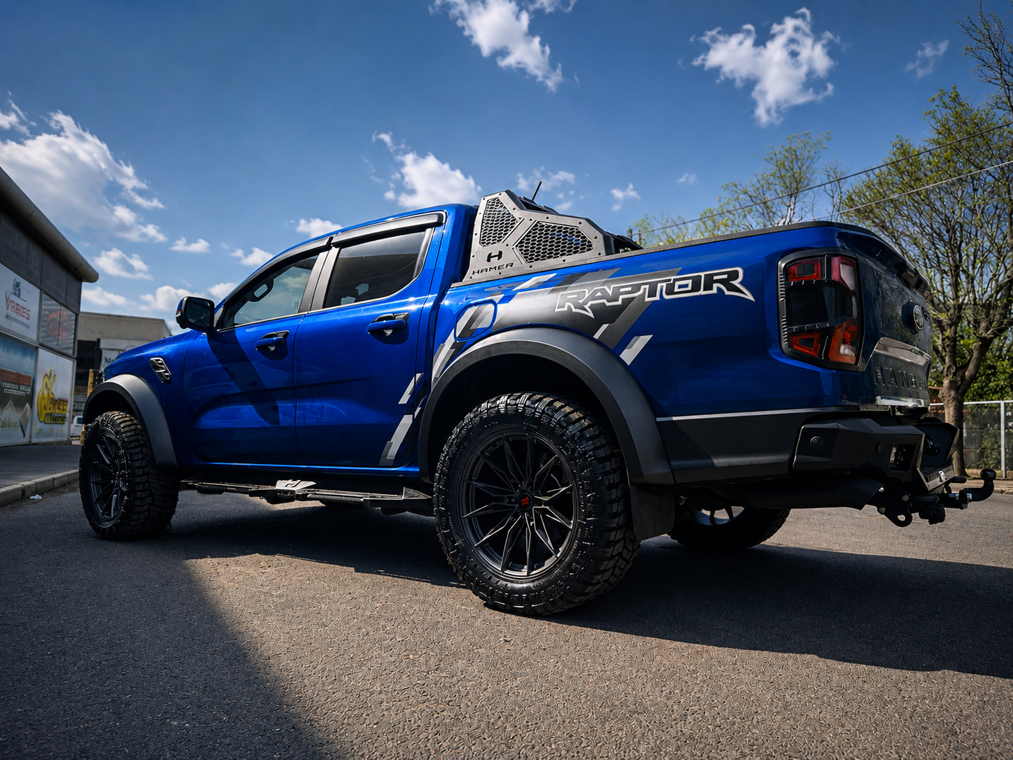 RAPTOR WIDE BODY  KIT (50mm wider ) - OE COLOR (2022+ FORD RANGER RAPTOR)