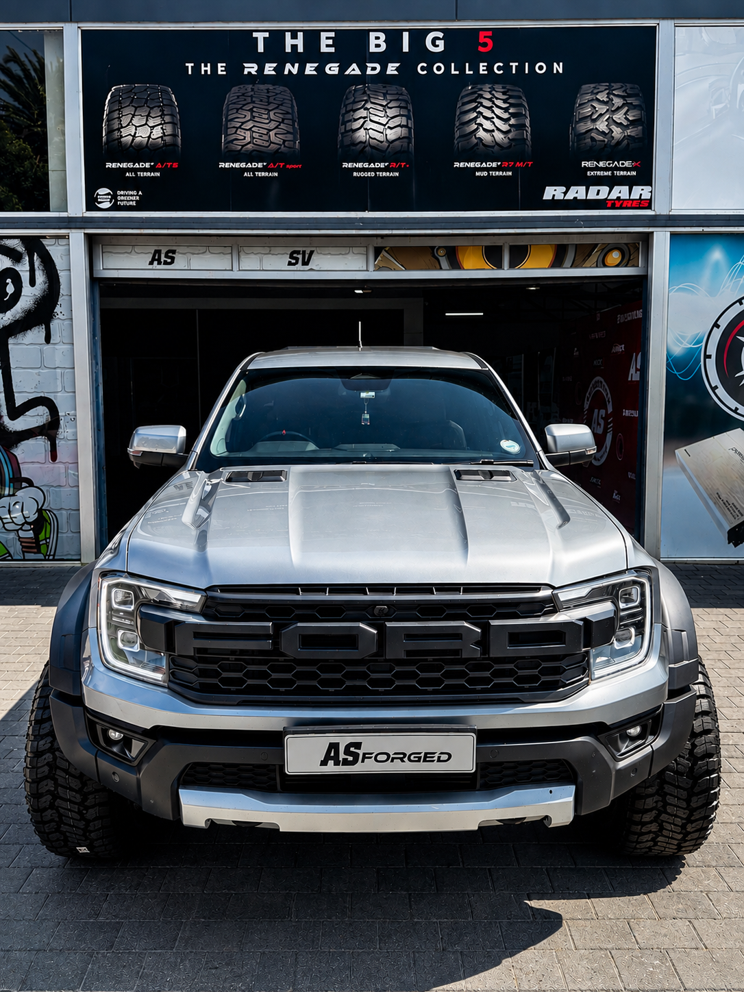 RAPTOR WIDE BODY  KIT (50mm wider ) - OE COLOR (2022+ FORD RANGER RAPTOR)