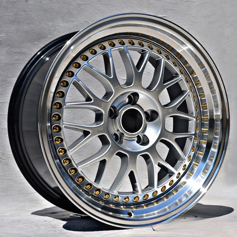17” AS-XX 5x100 SILVER