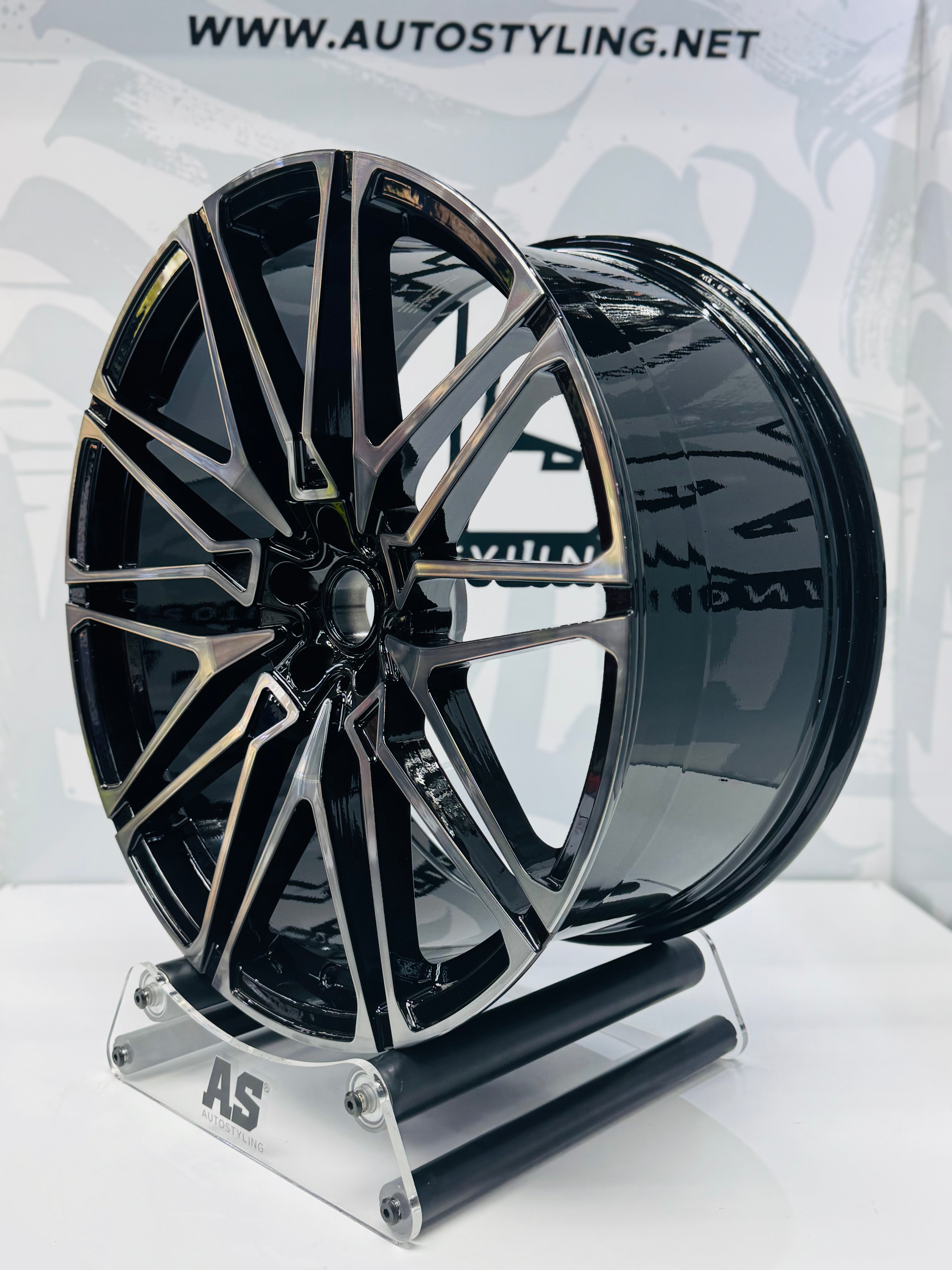 22”  AS-FW8495  BMW X5 G05 5/112 FULLY FORGED BLACK RIMS - Autostyling Klerksdorp