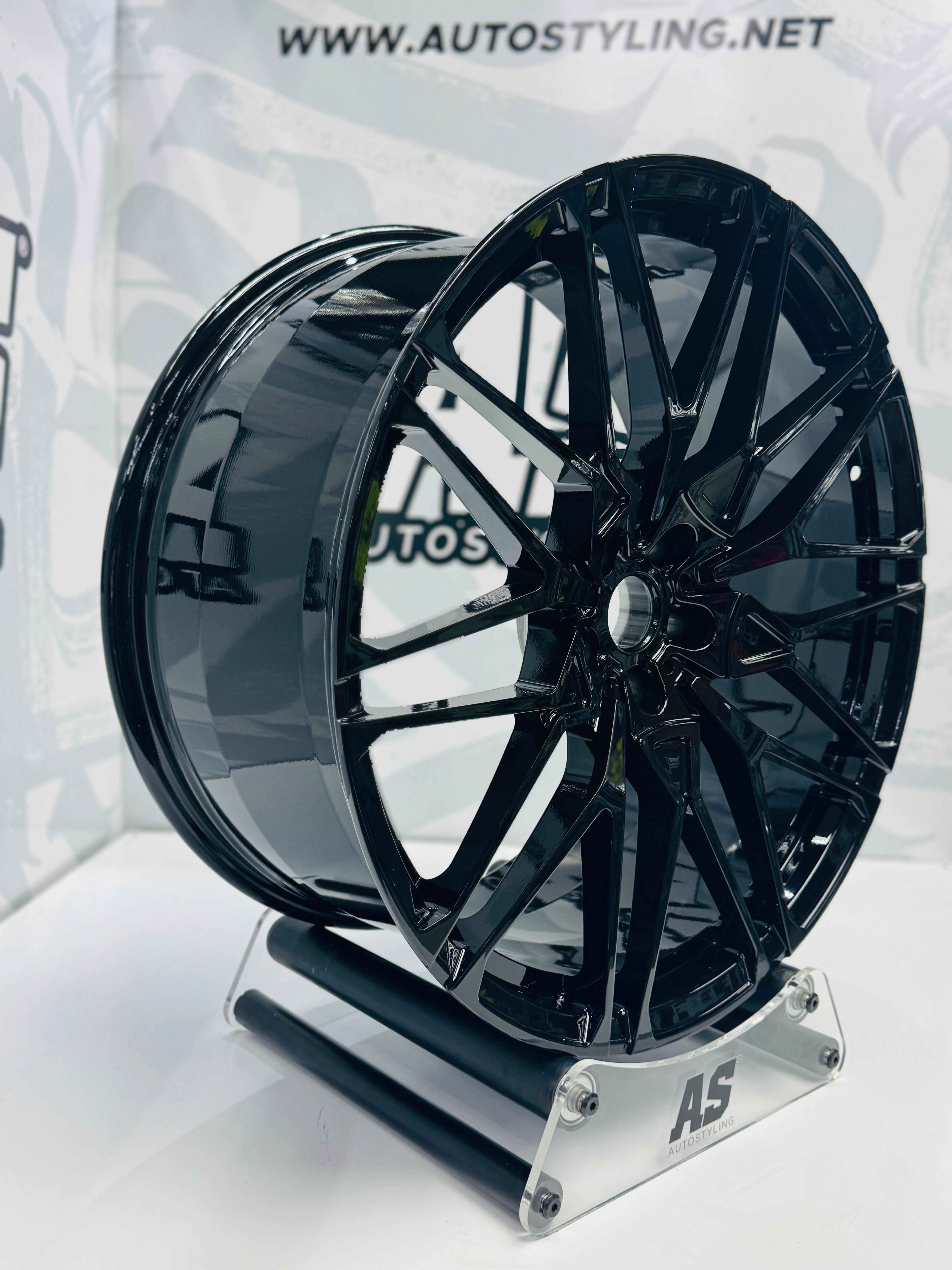 22”  AS-FW8495  BMW X5m G05 5/112 FULLY FORGED GLOSS BLACK - Autostyling Klerksdorp