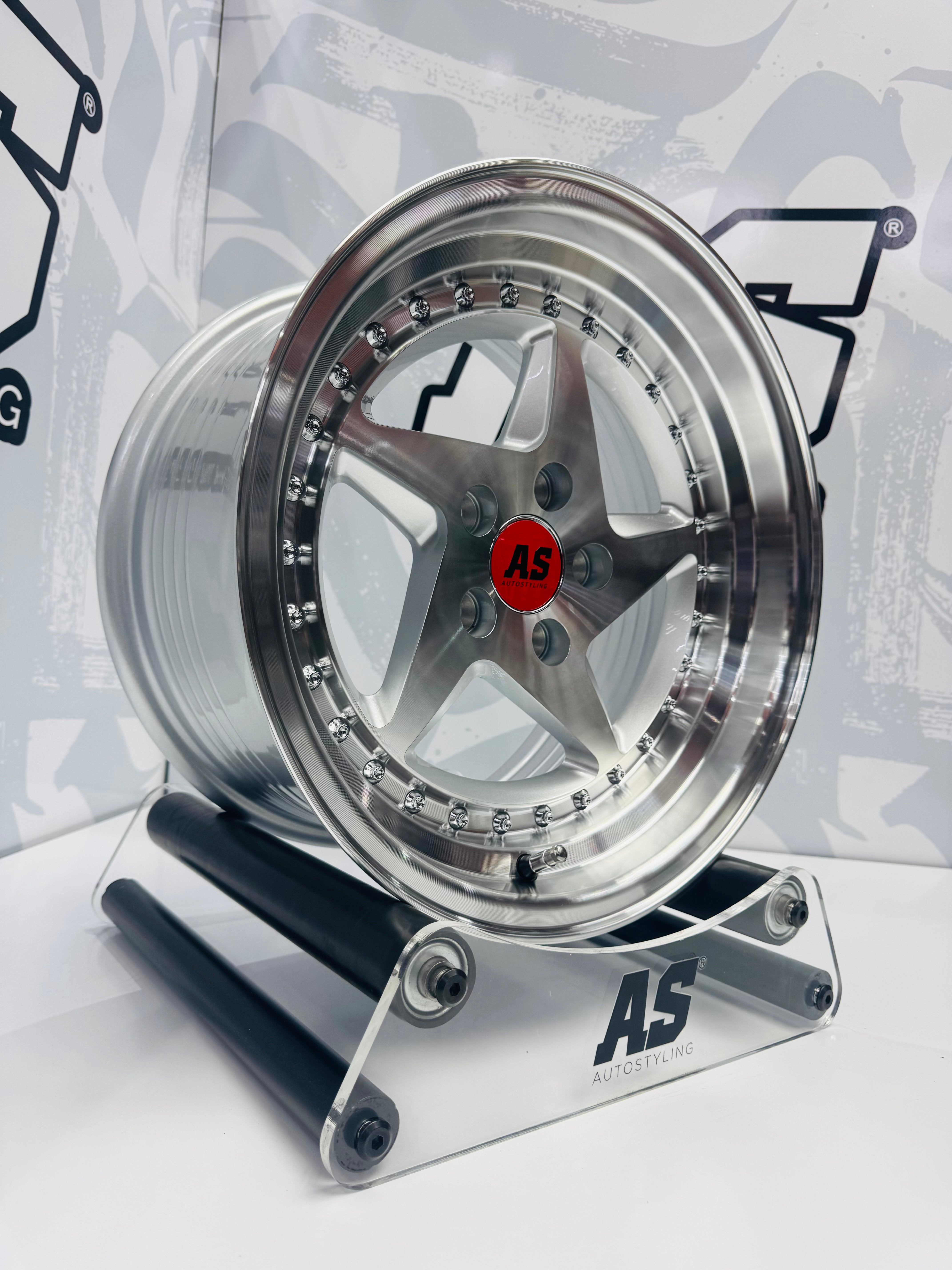 15” AS-RARI M7907 5x100 SILVER