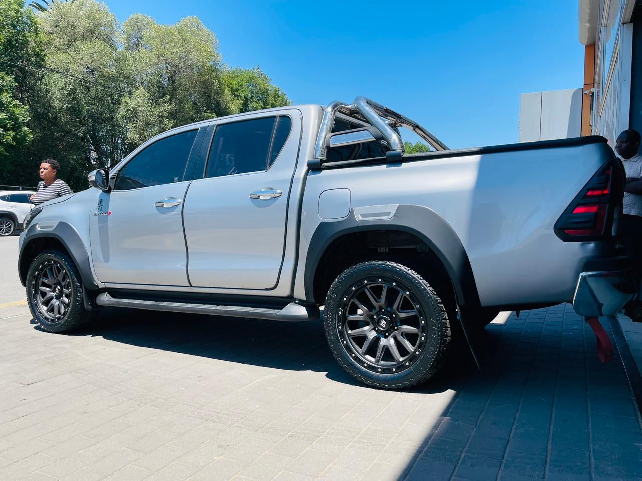 Toyota Hilux Rocco Style Fender Flares WIDE Wheel Arches (Fits 2016 - 2019 model Hilux)