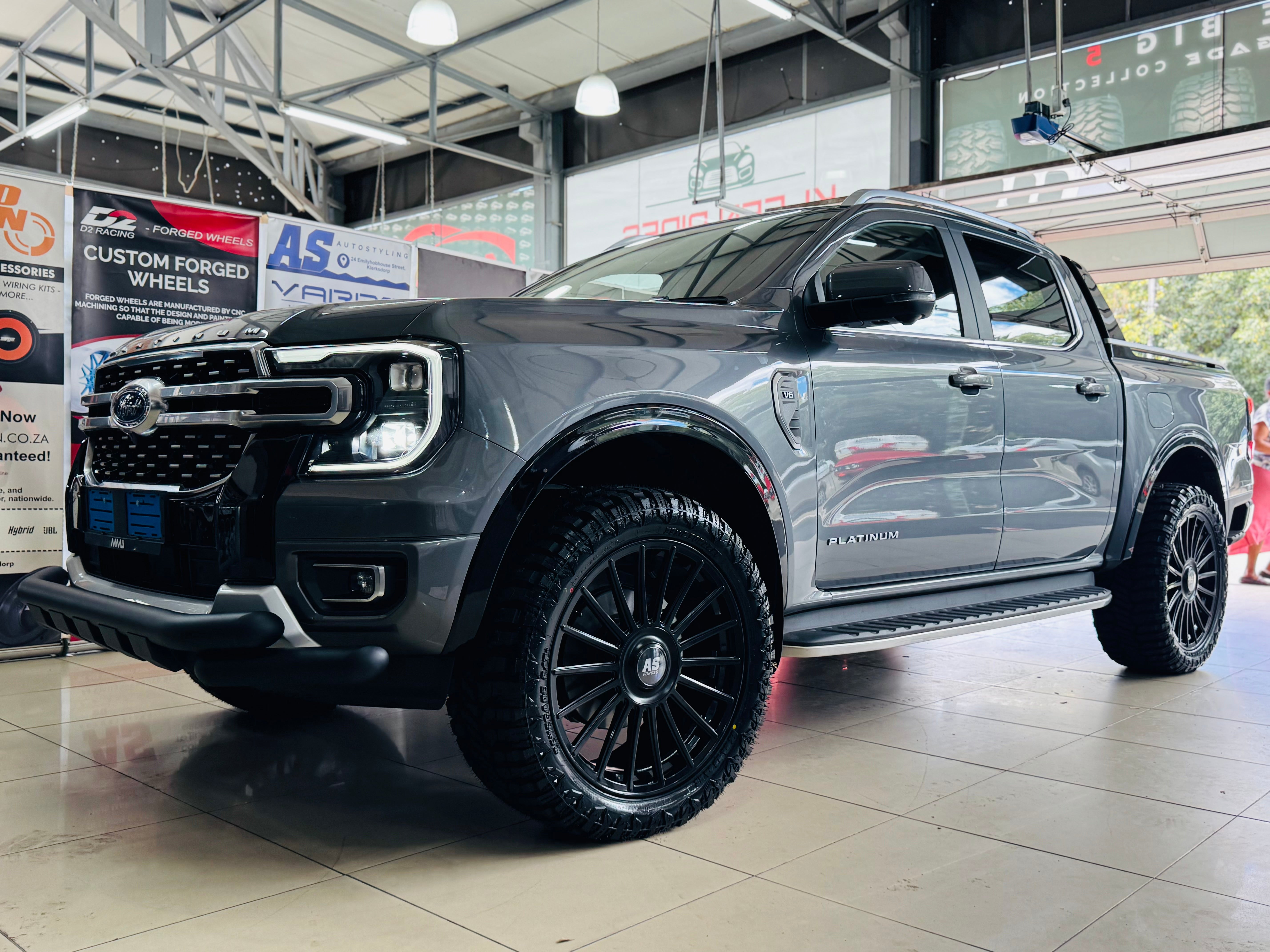 22 ” AS FULLY FORGED 022 RANGER & AMAROK FITMENT   RIMS 6/139 PCD FLOATING CAPS - Autostyling Klerksdorp