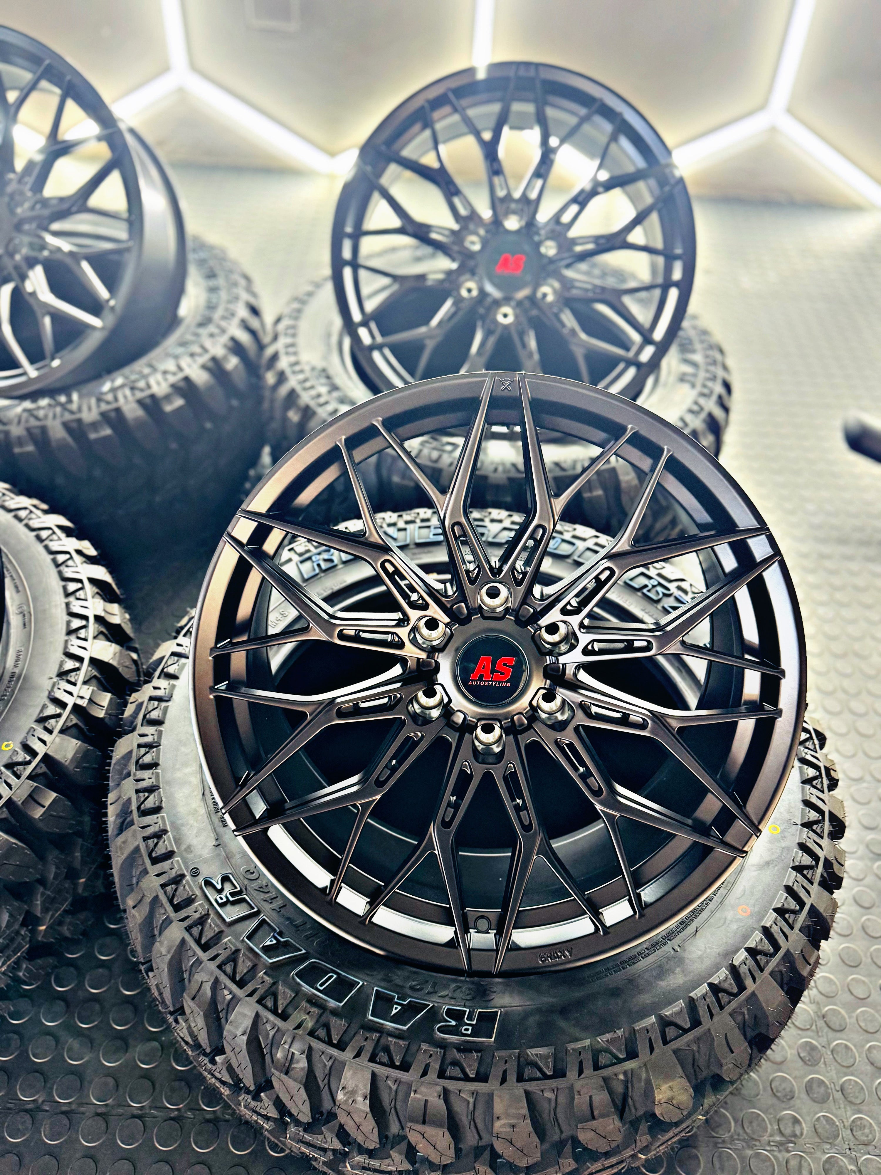 20” CALIFORNIA AS 340  BAKKIE RIMS 6/139 PCD