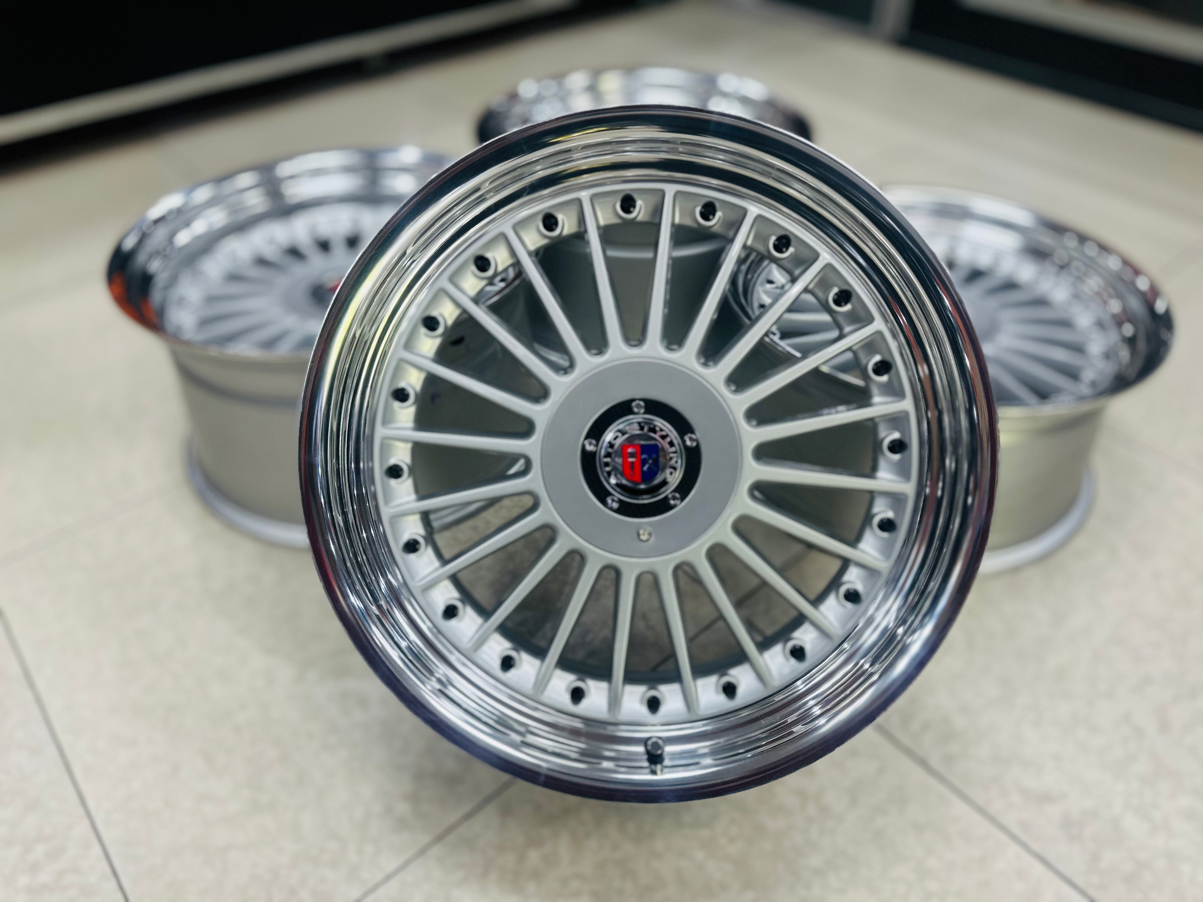 18” AS ALPINA 5X112 & 5X120 wheels with high polished dishes