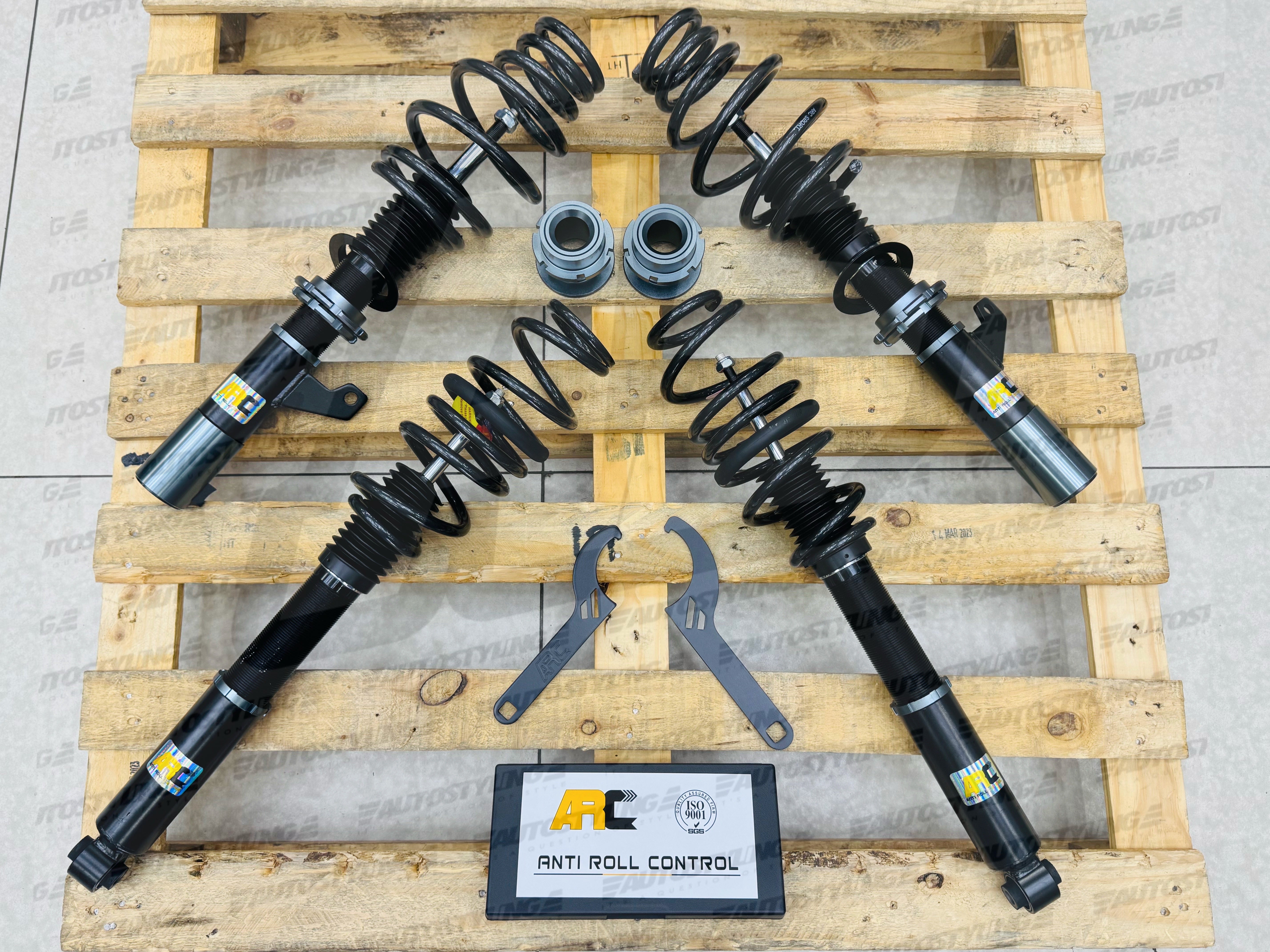 ARC MK7 TSI & GTI DAMPENING LOD DUAL HEIGHT ADJUSTABLE COILOVERS