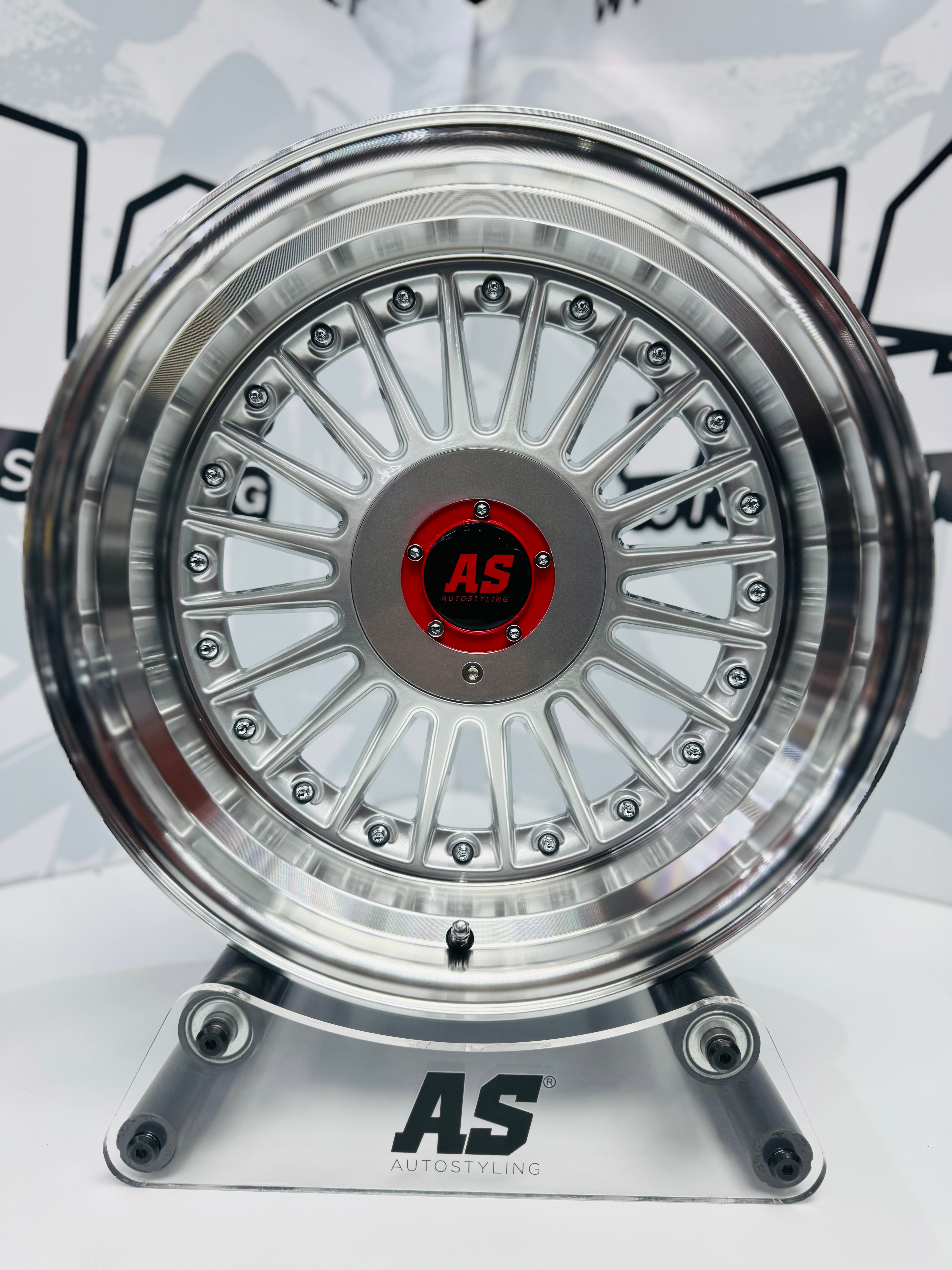 17'' NEW 10J AS-PINA SILVER 4/100 & 4/114 MULTI PCD