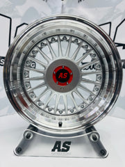 17'' NEW 10J AS-PINA SILVER 4/100 & 4/114 MULTI PCD