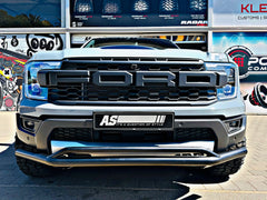 FORD RAPTOR RANGER/ EVEREST  NEXT GEN 2023 BUMPER GUARD / NUDGE BAR / STYLING BAR NEW MODEL DOUBLE BAR  BLACK FITS ALL NEW GENERATION FORD RANGERS NEW MODEL