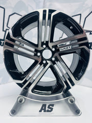 17” AS-L009  FOR POLO 5/100 PCD GLOSS BLACK