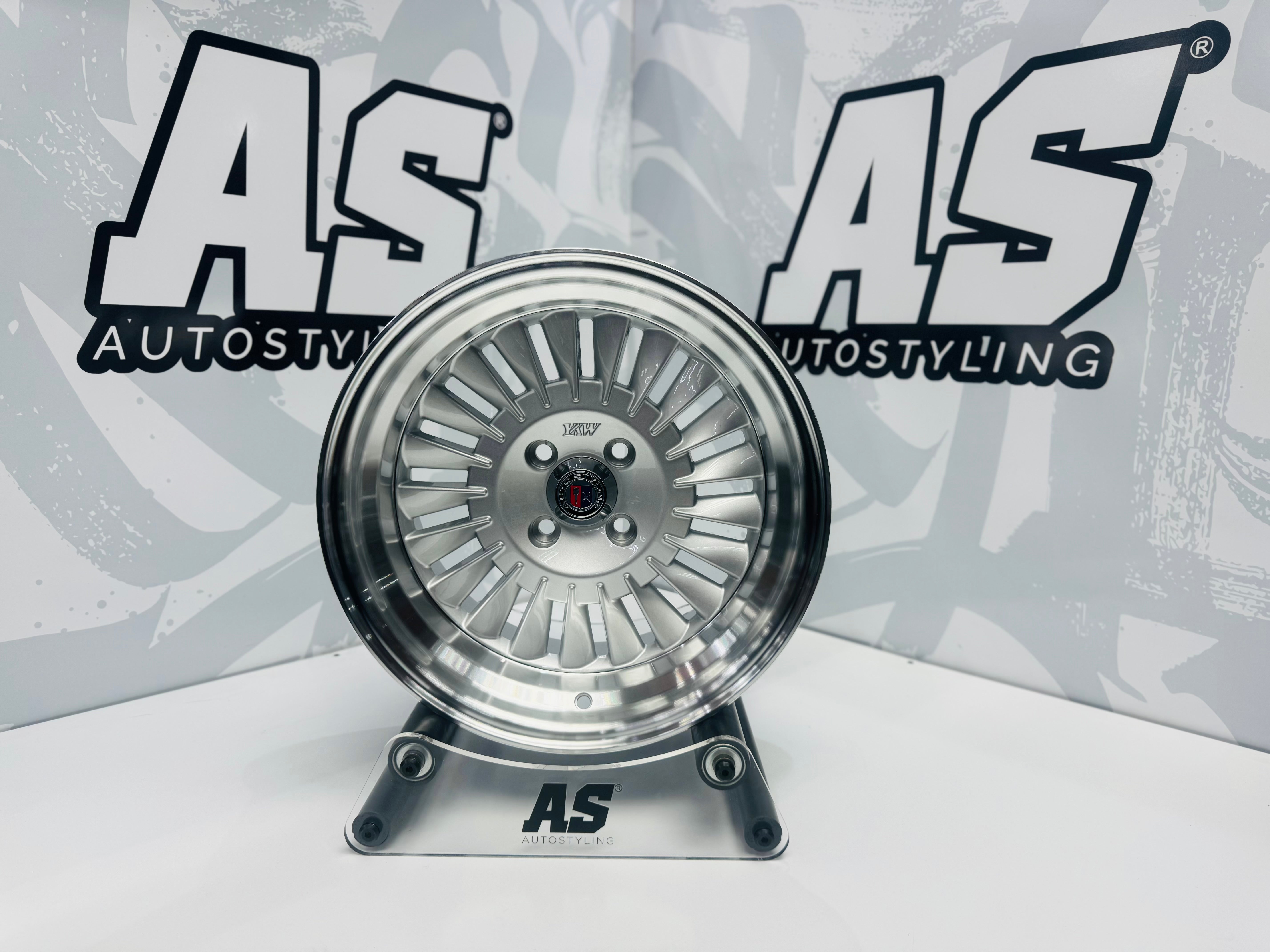 15” AS-PIRI 4/100 SILVER WHEELS
