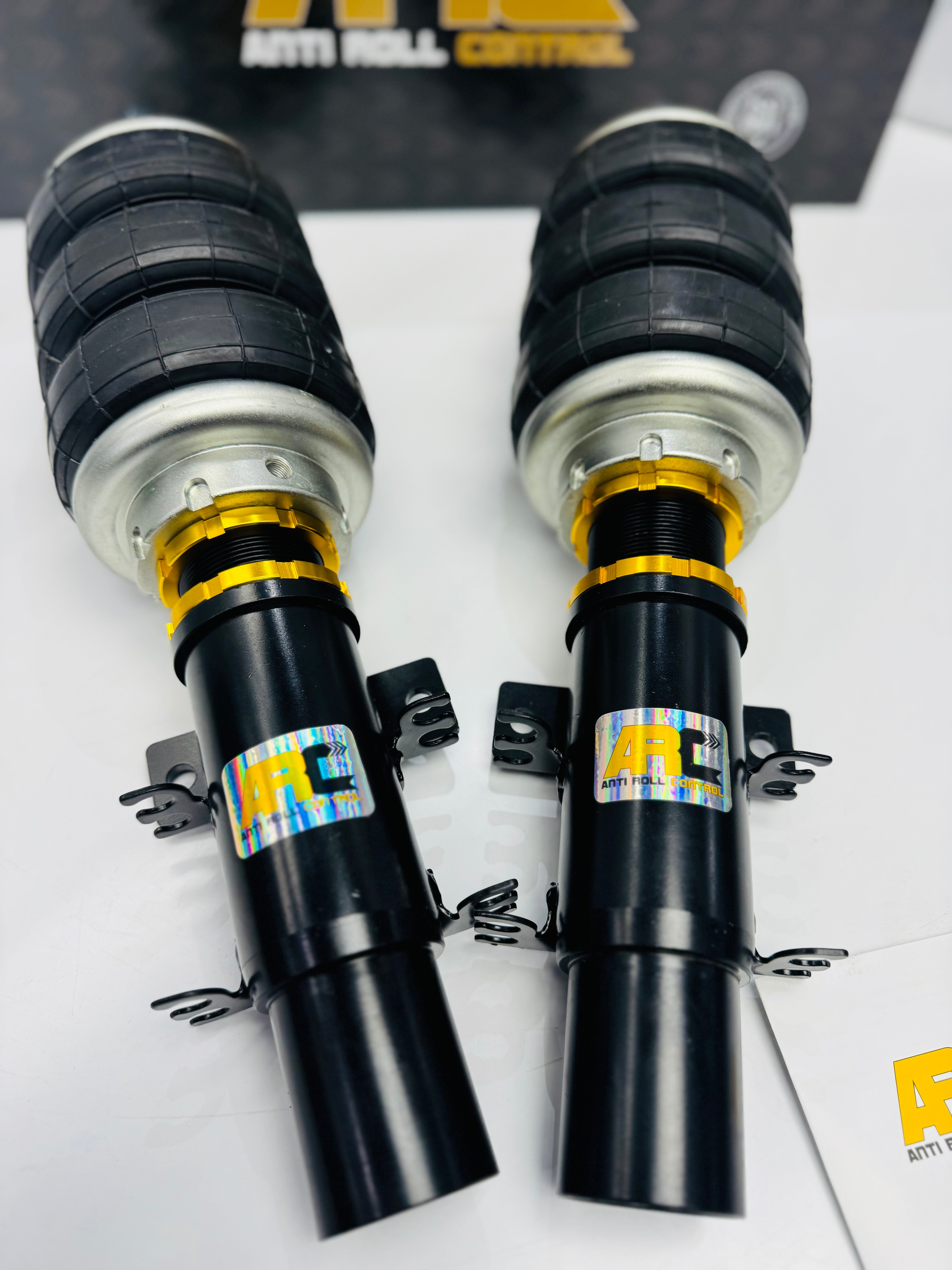 POLO 9n (bujwa)  ARC  AIR SUSPENSION STRUTS FRONTS HEIGHT ADJUSTABLE