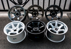 15” AS37 4x100 jap style rims