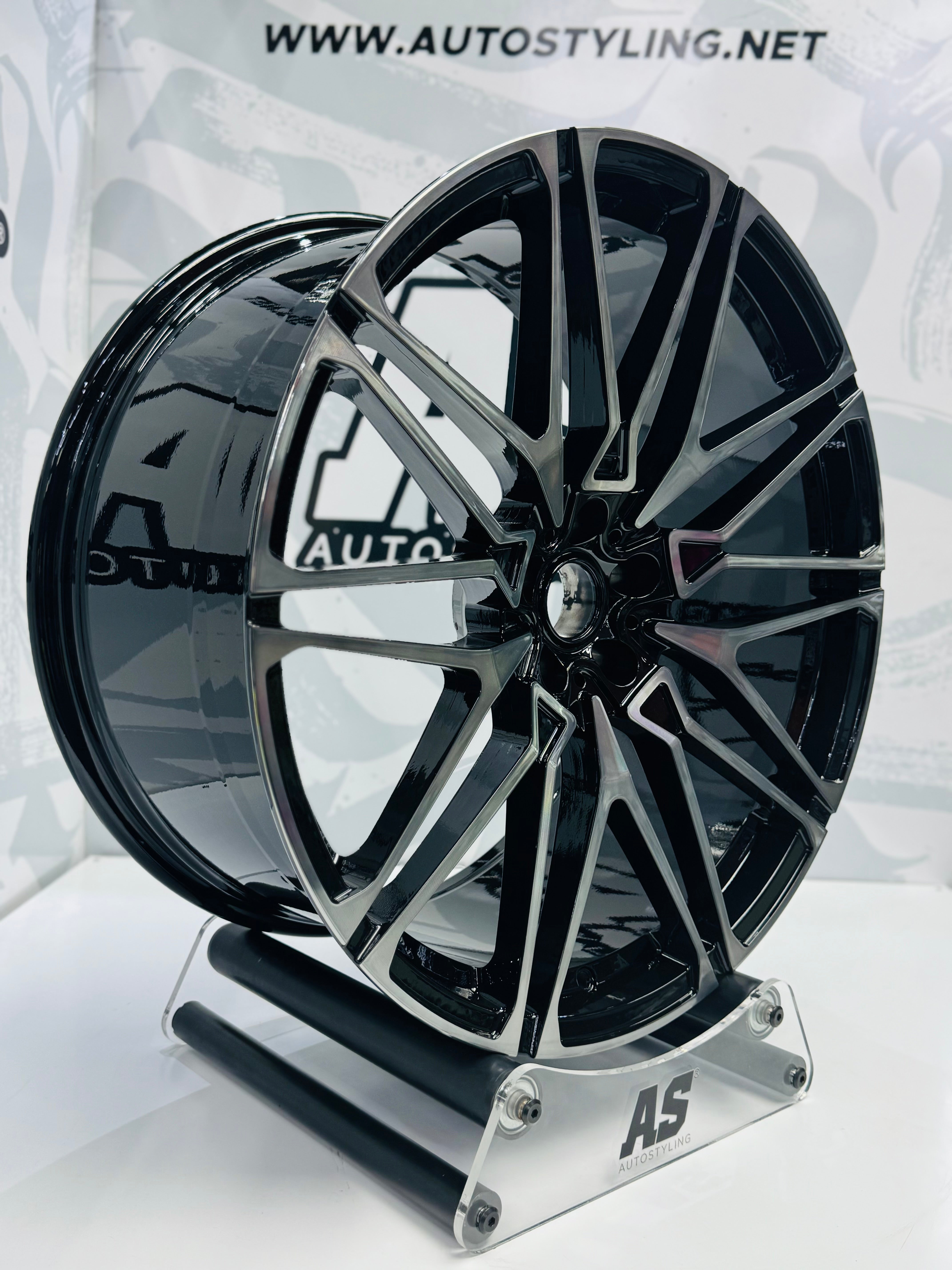 22”  AS-FW8495  BMW X5 G05 5/112 FULLY FORGED BLACK RIMS - Autostyling Klerksdorp